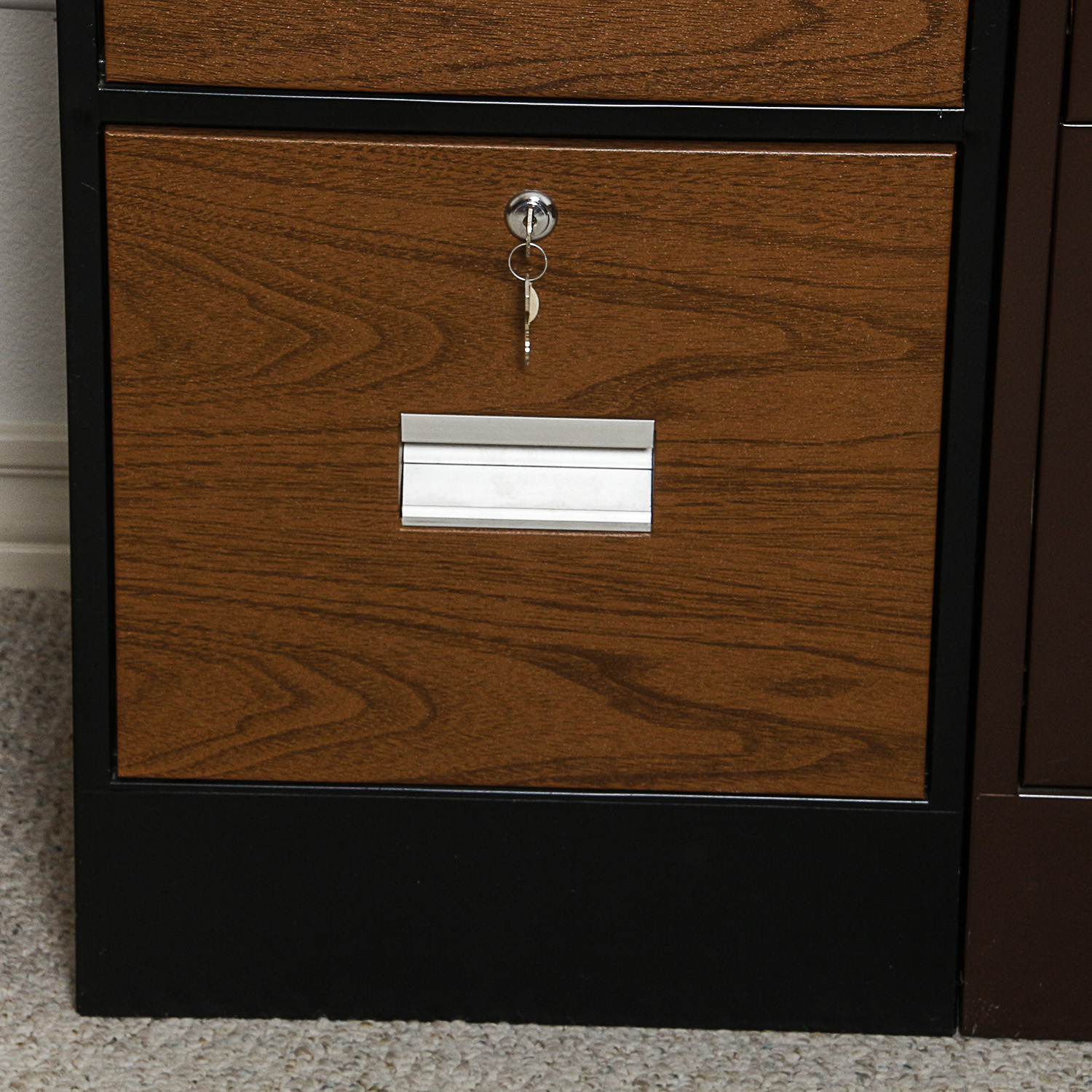 Metal Two-Drawer File Cabinets