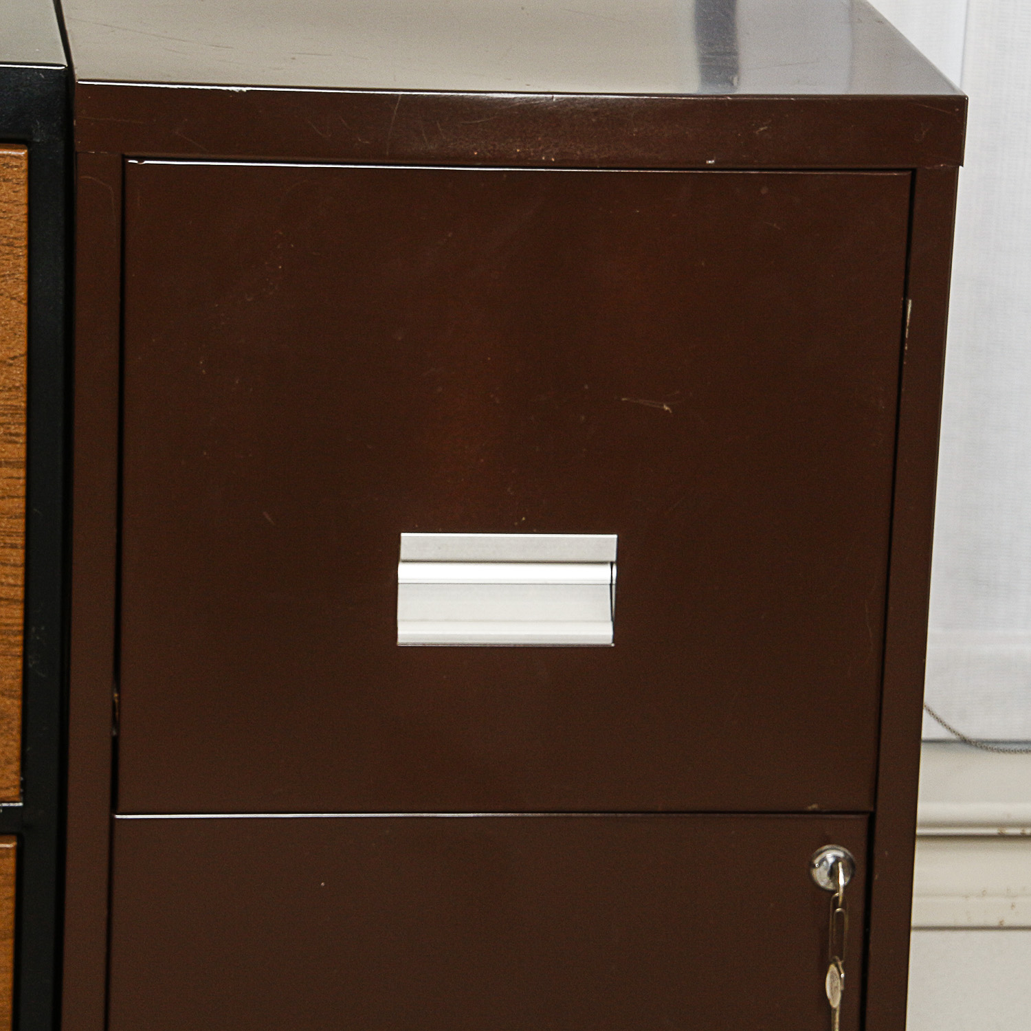 Metal Two-Drawer File Cabinets