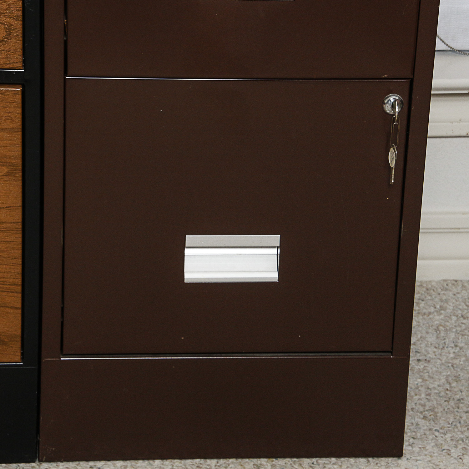 Metal Two-Drawer File Cabinets