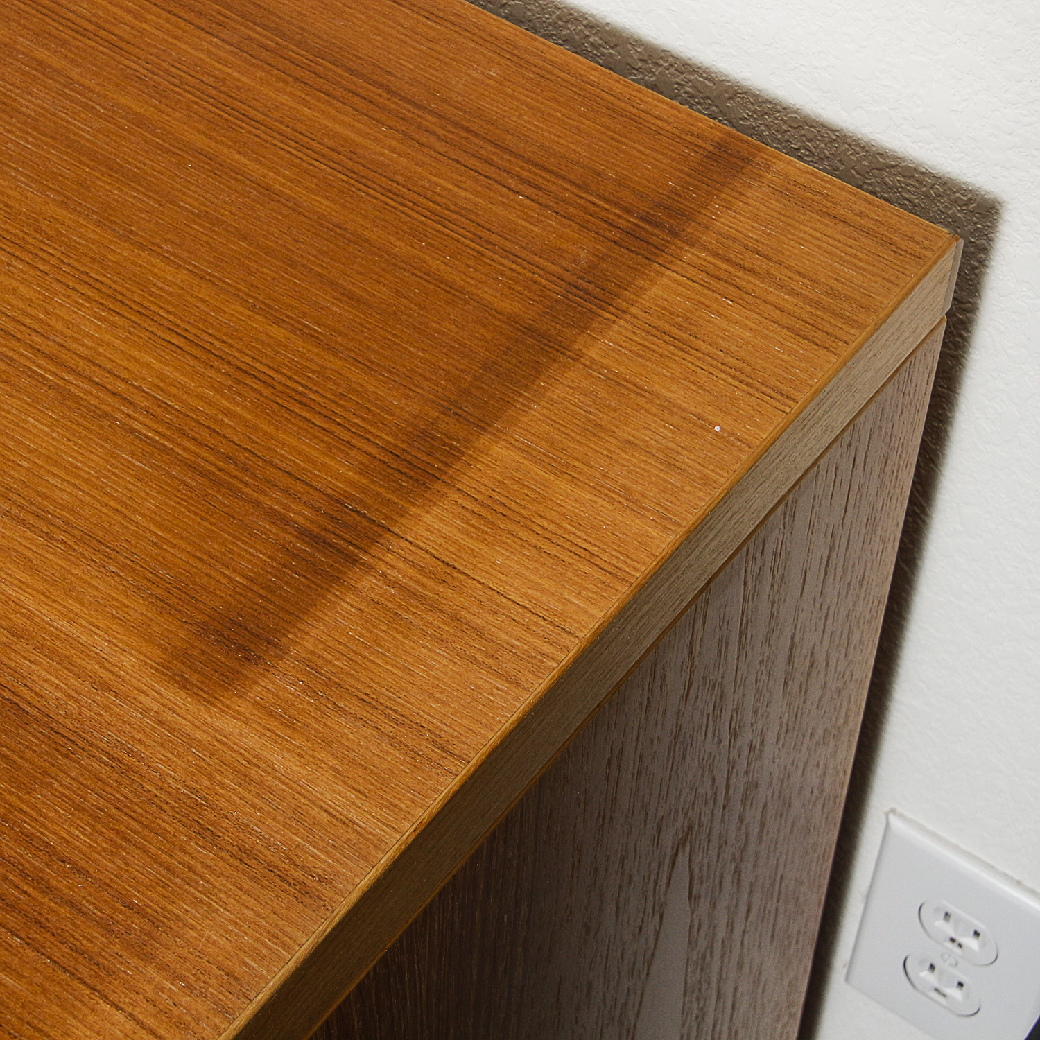 Vintage Danish Modern Teak Two-Drawer File Cabinet by Denka