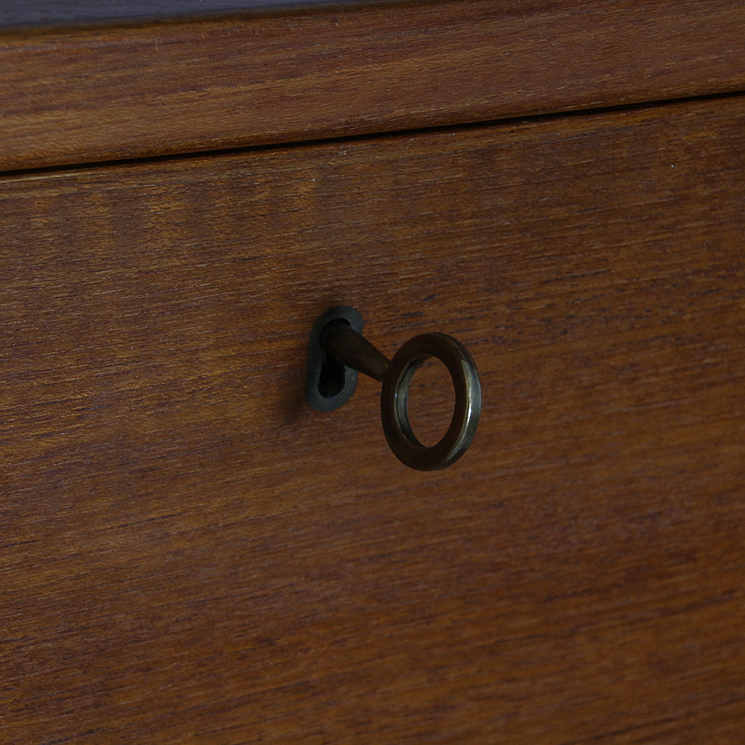 Vintage German Mid Century Modern Teak Shelving Unit