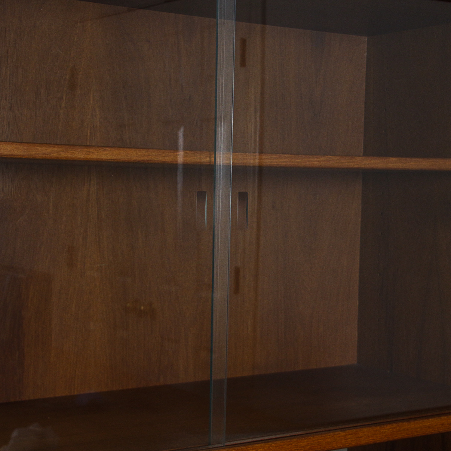 Vintage German Mid Century Modern Teak Shelving Unit