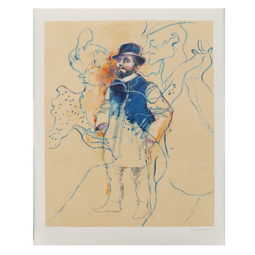 Michael Bryan Serigraph "Lautrec"