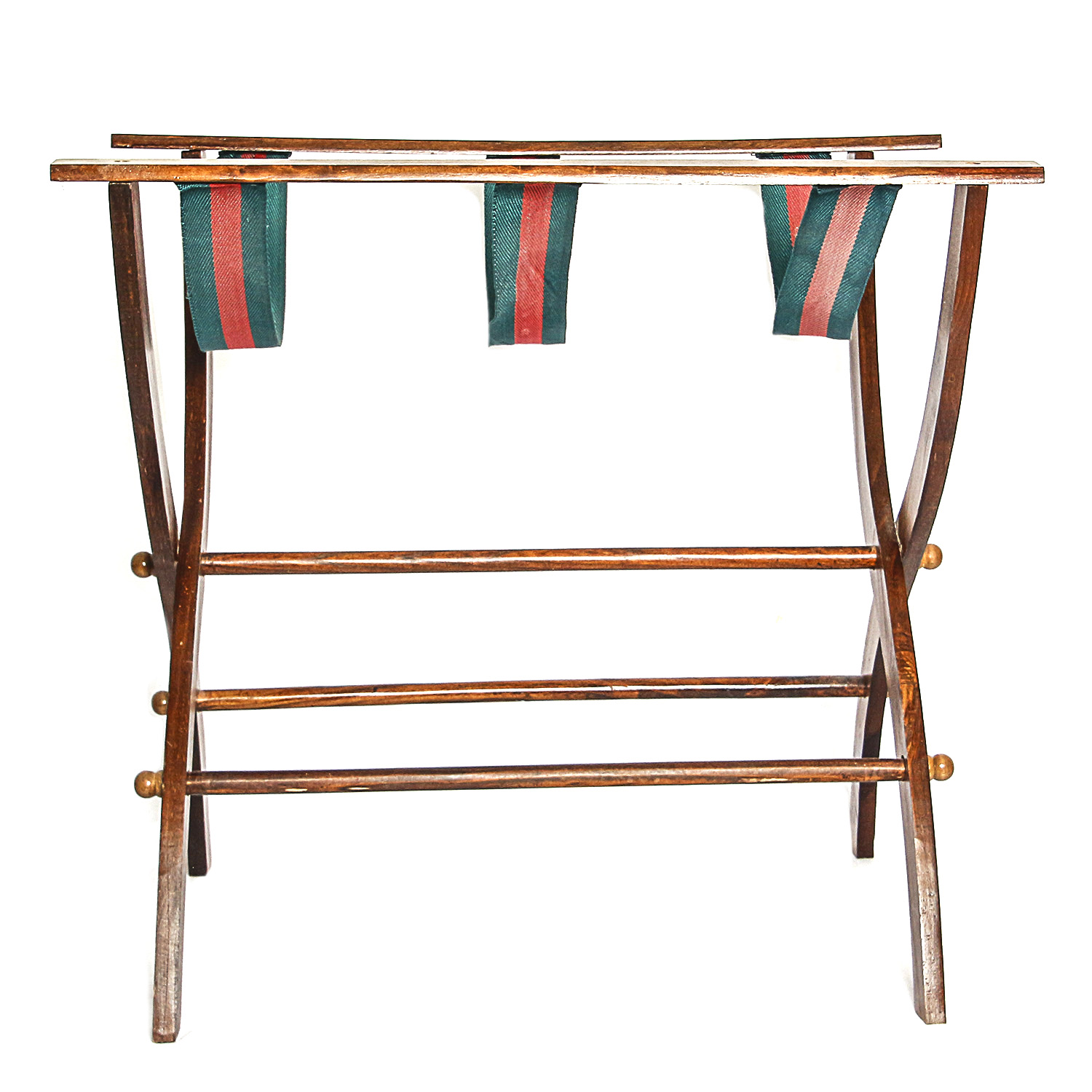 Vintage Folding Luggage Rack