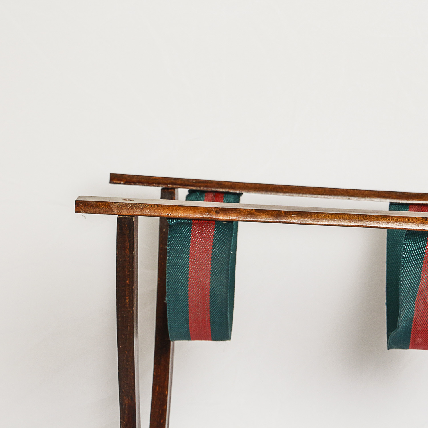 Vintage Folding Luggage Rack