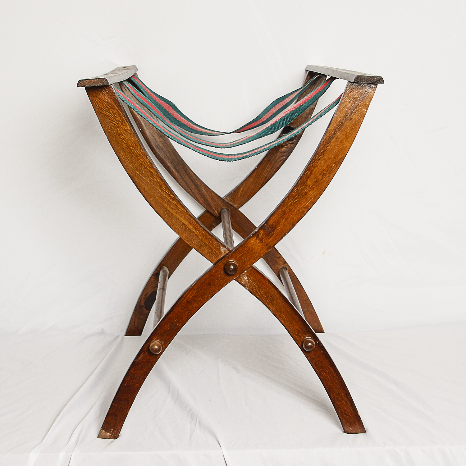Vintage Folding Luggage Rack