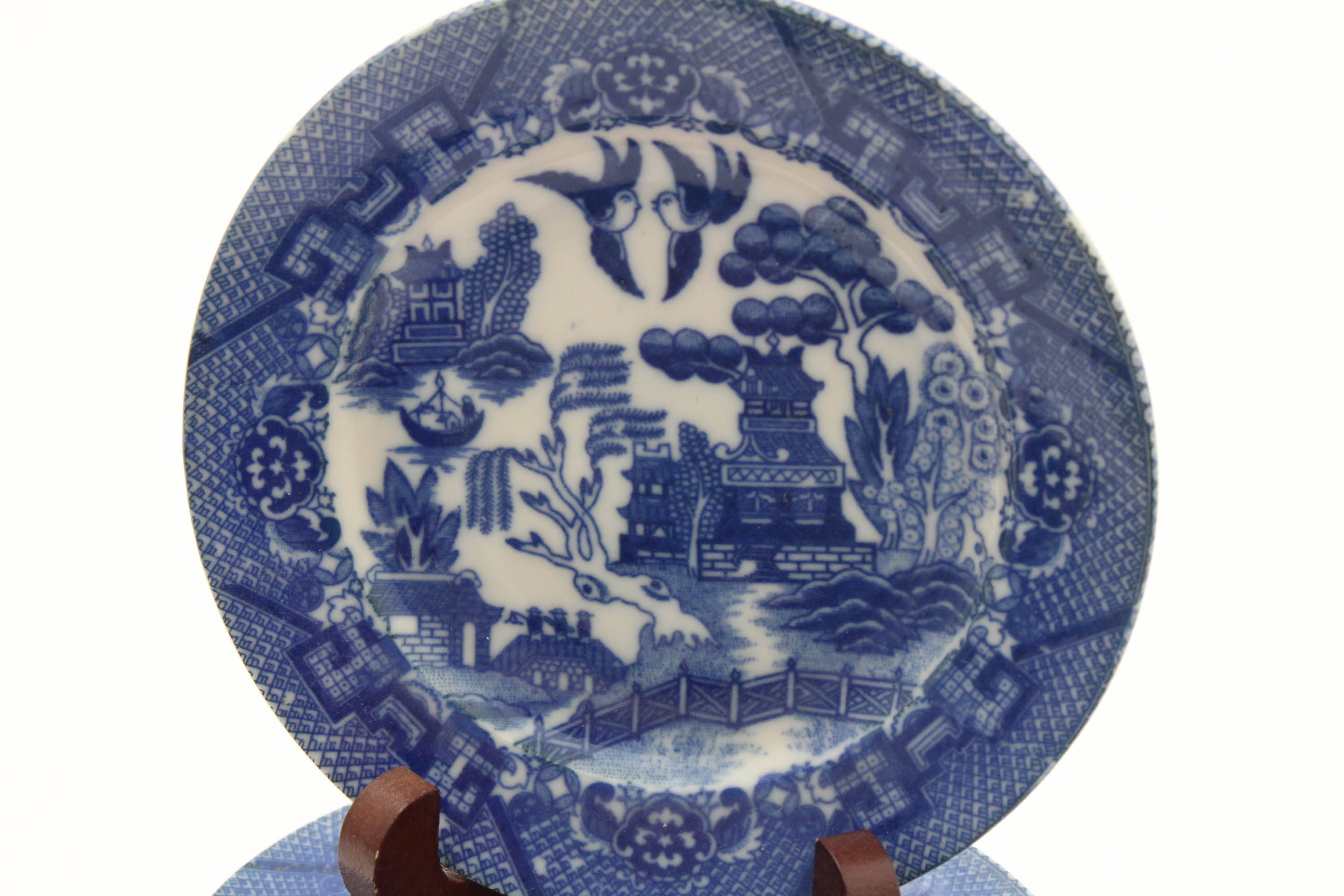 Collection of Child's "Blue Willow" Dishes