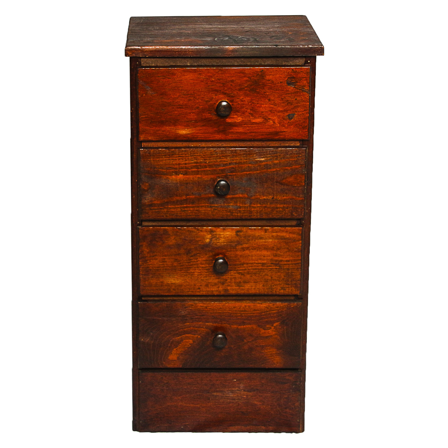 Vintage Rustic Style Four-Drawer Chest