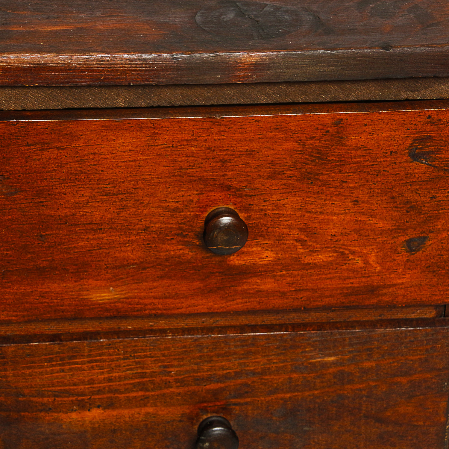 Vintage Rustic Style Four-Drawer Chest