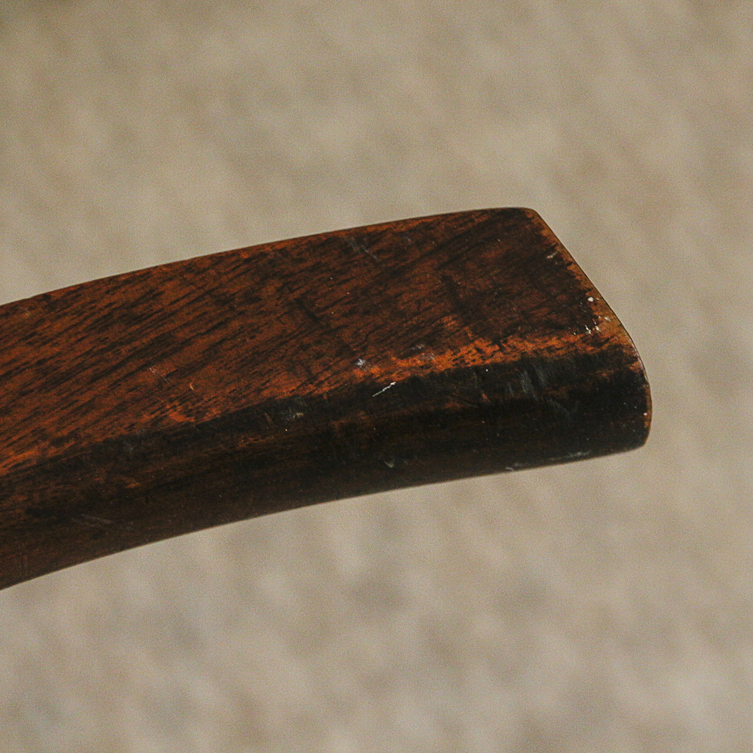 Vintage Victorian Style Mahogany Side Chair and Stool by Davis Cabinet Company