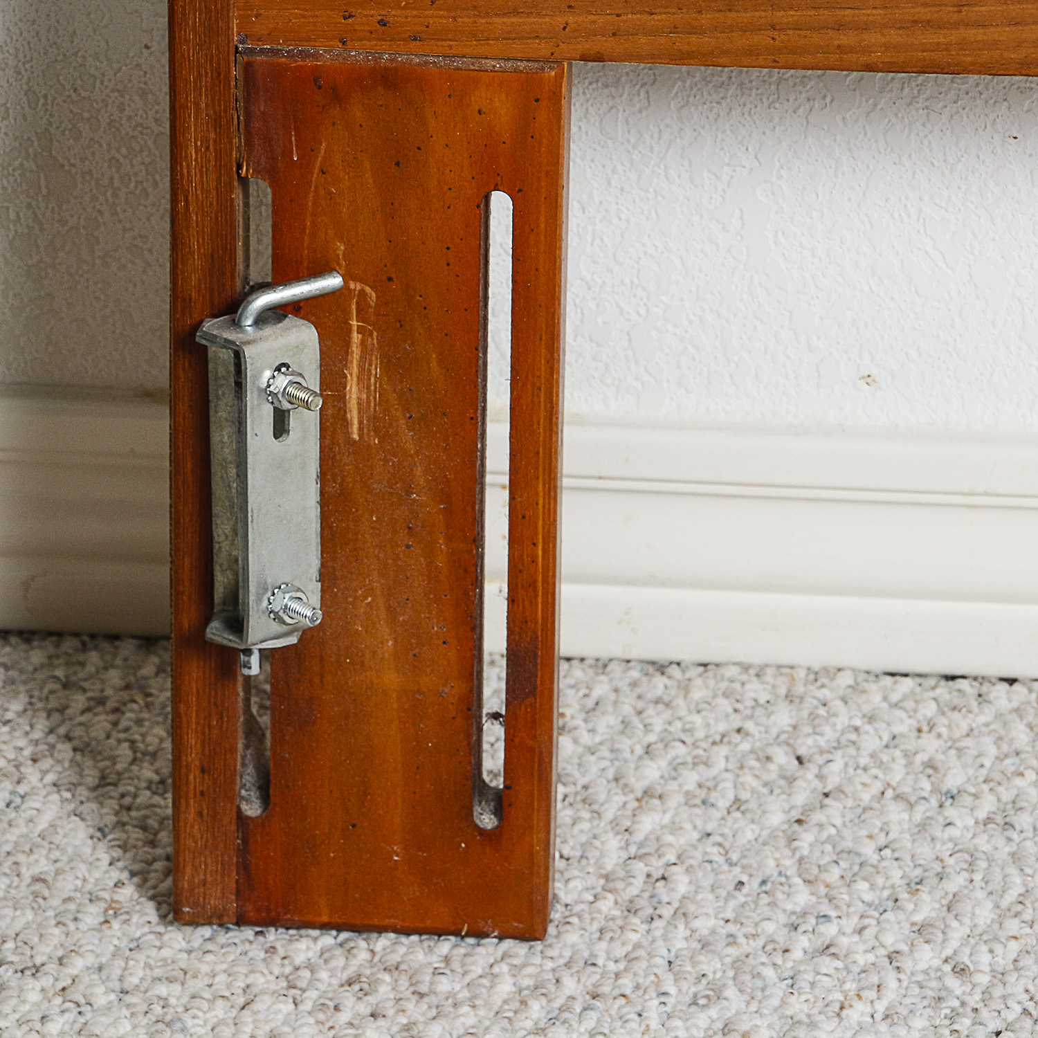 Vintage Teak King Size Headboard