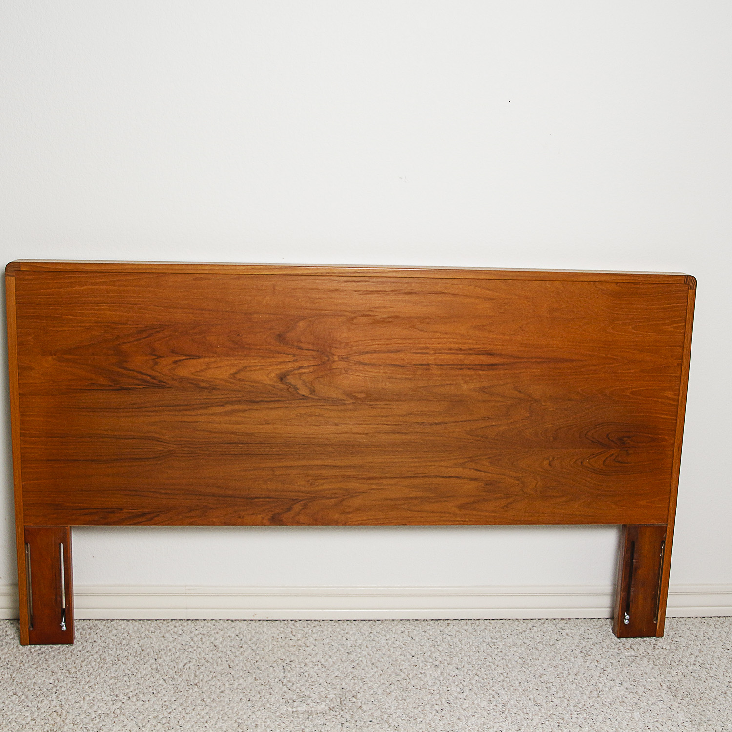 Vintage Teak Queen Size Headboard
