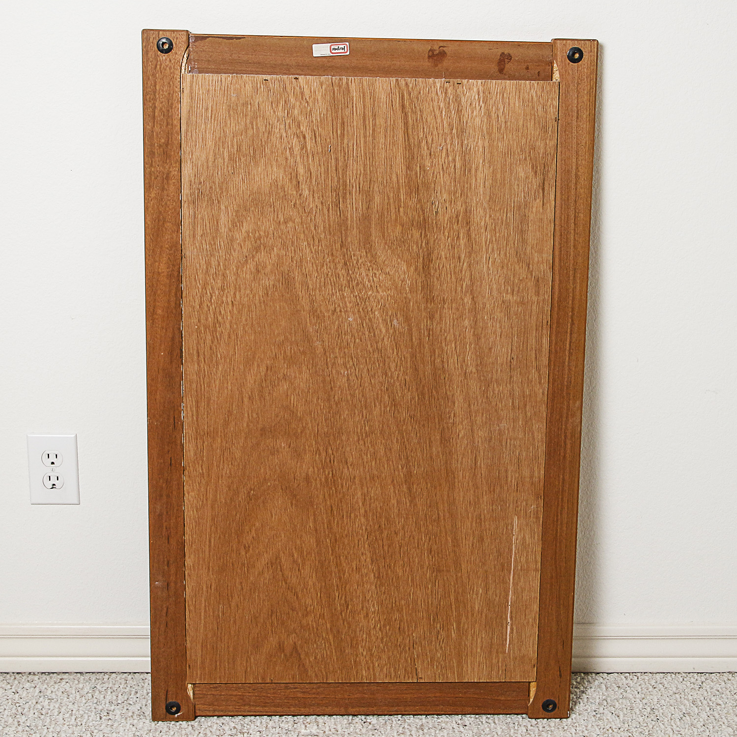 Jesper International Danish Modern Teak Wall Mirror