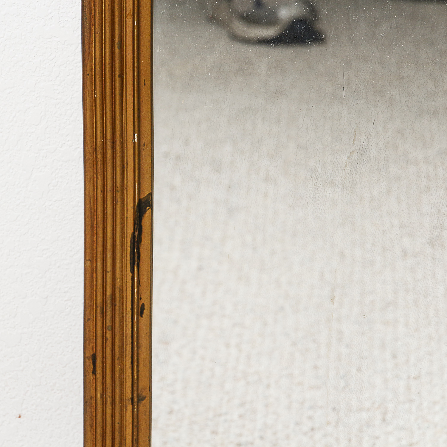 Vintage Gilt Gesso Wall Mirror