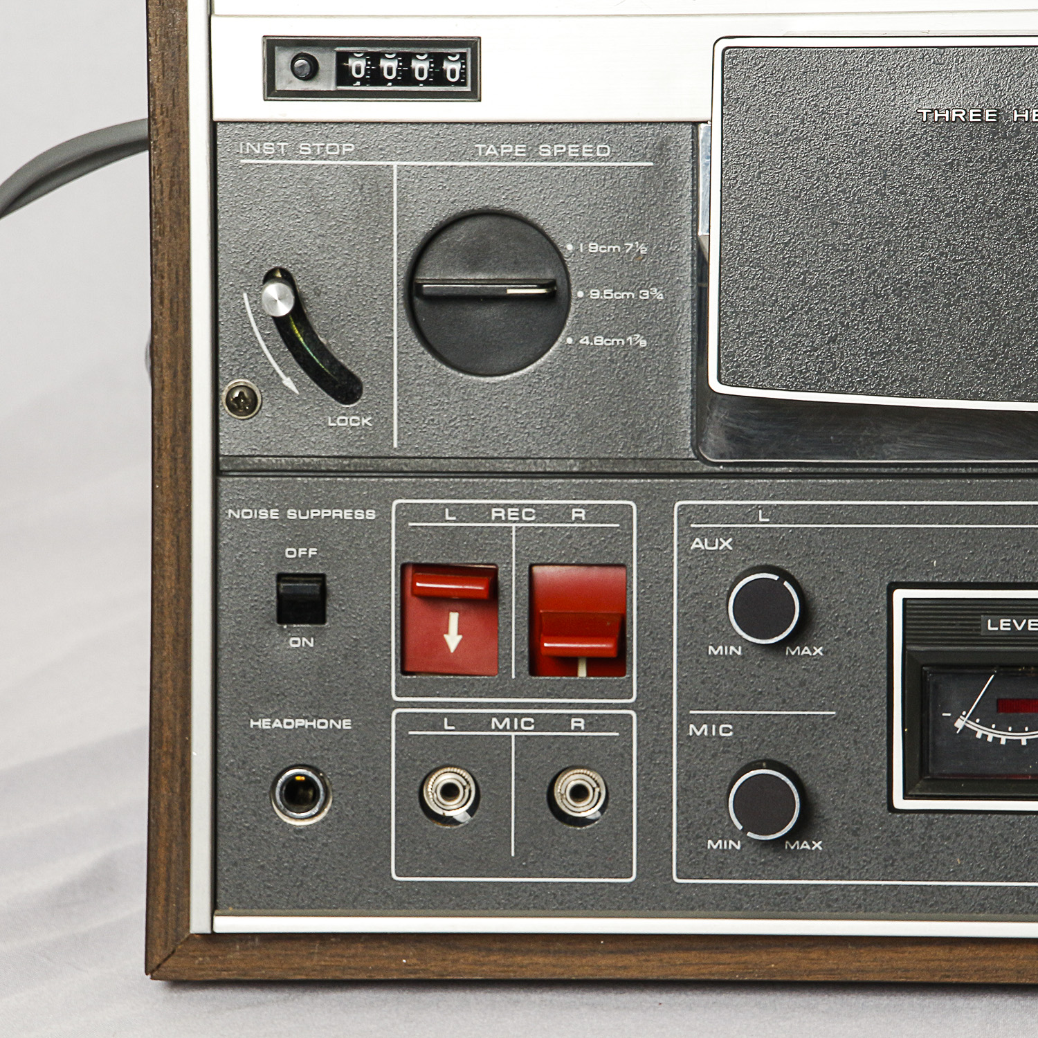 Sony TC-366 Three Head Stereo Tapecorder with Owner's Instruction Manual