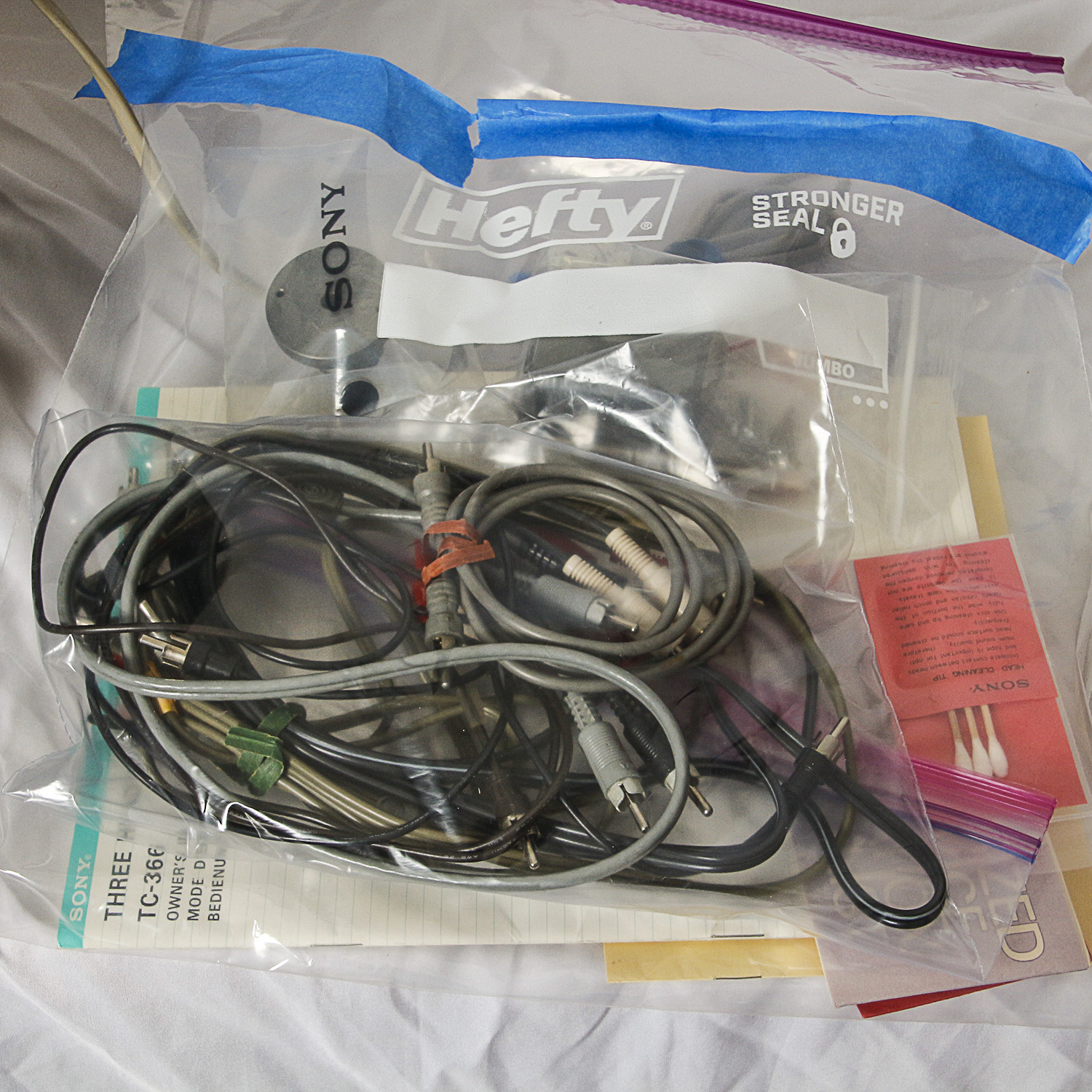 Sony TC-366 Three Head Stereo Tapecorder with Owner's Instruction Manual