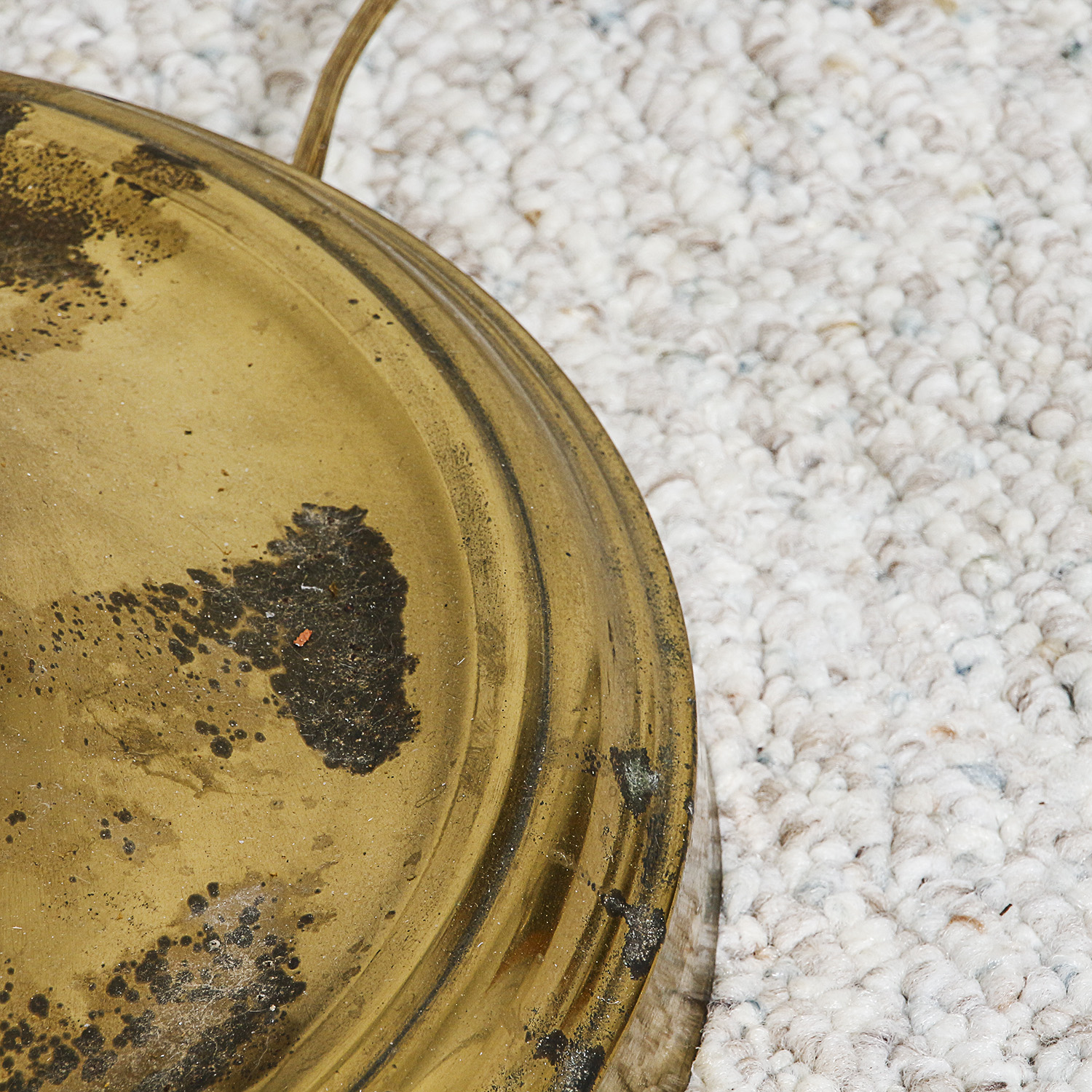 Brass Finished Torchiere Floor Lamp