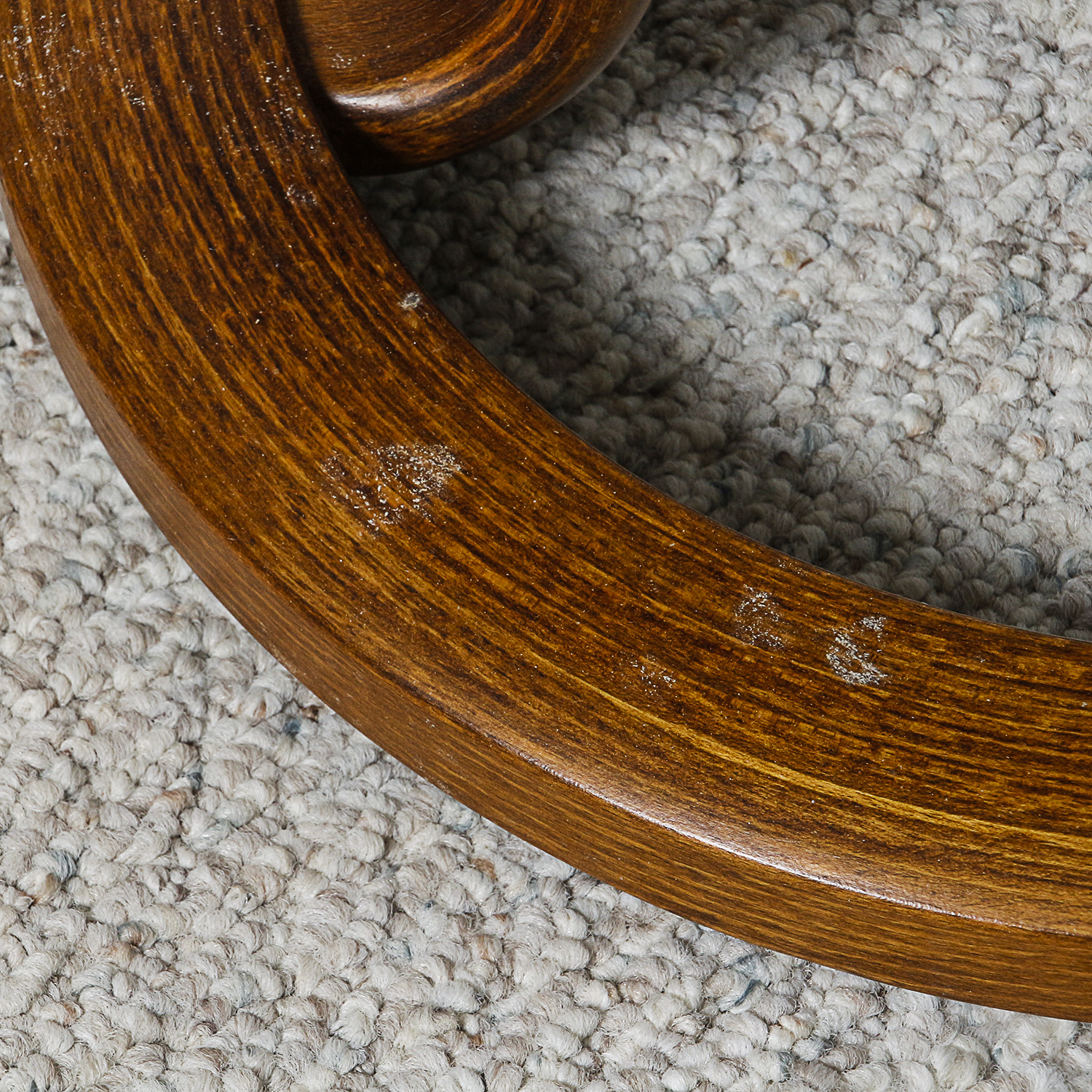 Ekornes "Stressless" Leather Chair with Computer Table and Ottoman