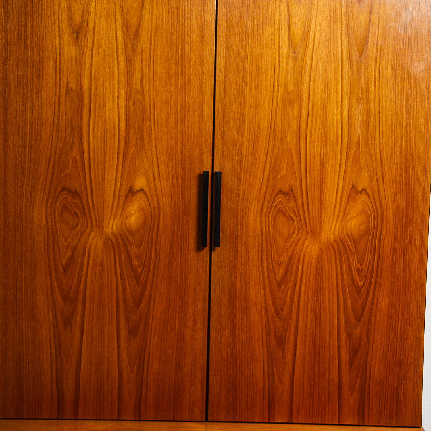 Vintage Mid Century Modern Teak Wardrobe