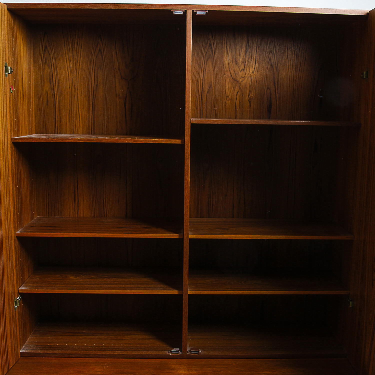 Vintage Mid Century Modern Teak Wardrobe