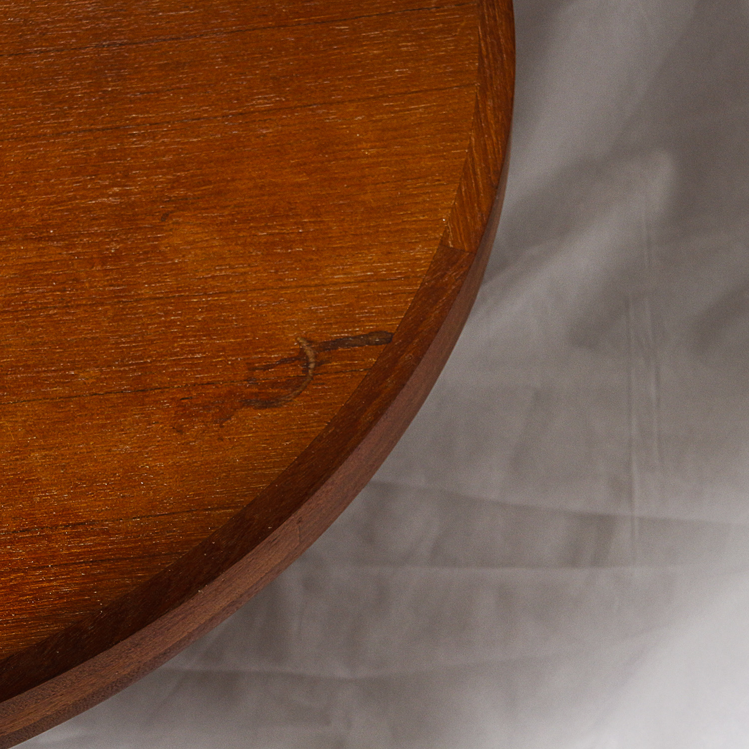 Vintage Two-Tier Rolling Accent Table