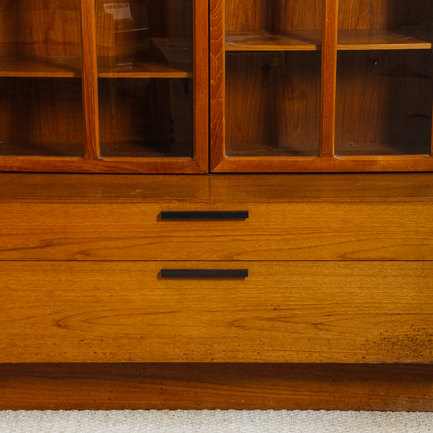 Vintage Mid Century Modern Teak Cabinets