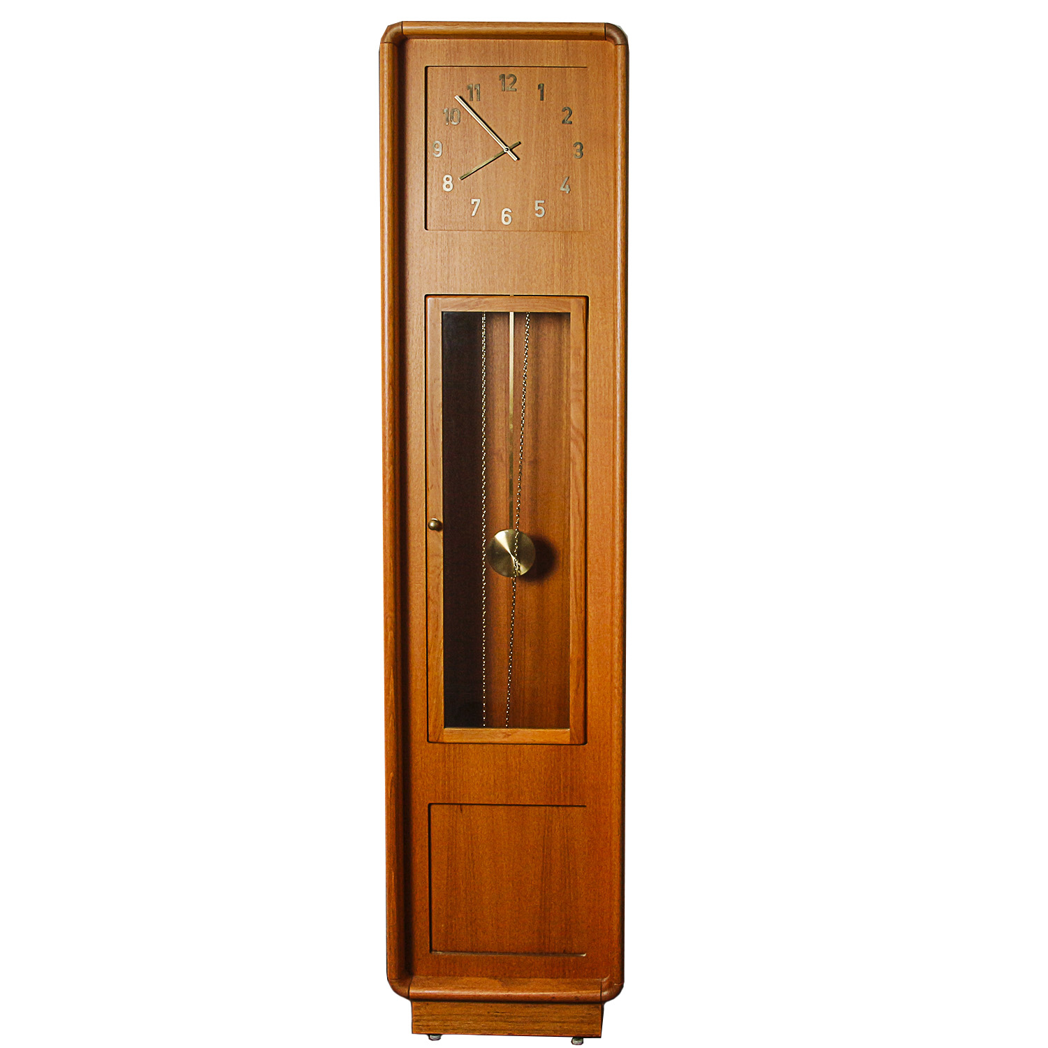 Danclock Danish Modern Teak Grandfather Clock | EBTH