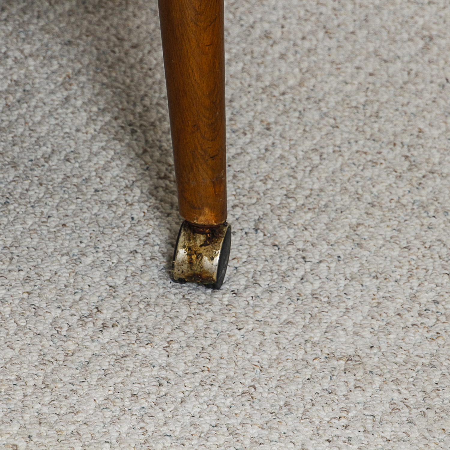 Hans Wegner "Papa Bear" Pink Upholstered Armchair and Ottoman