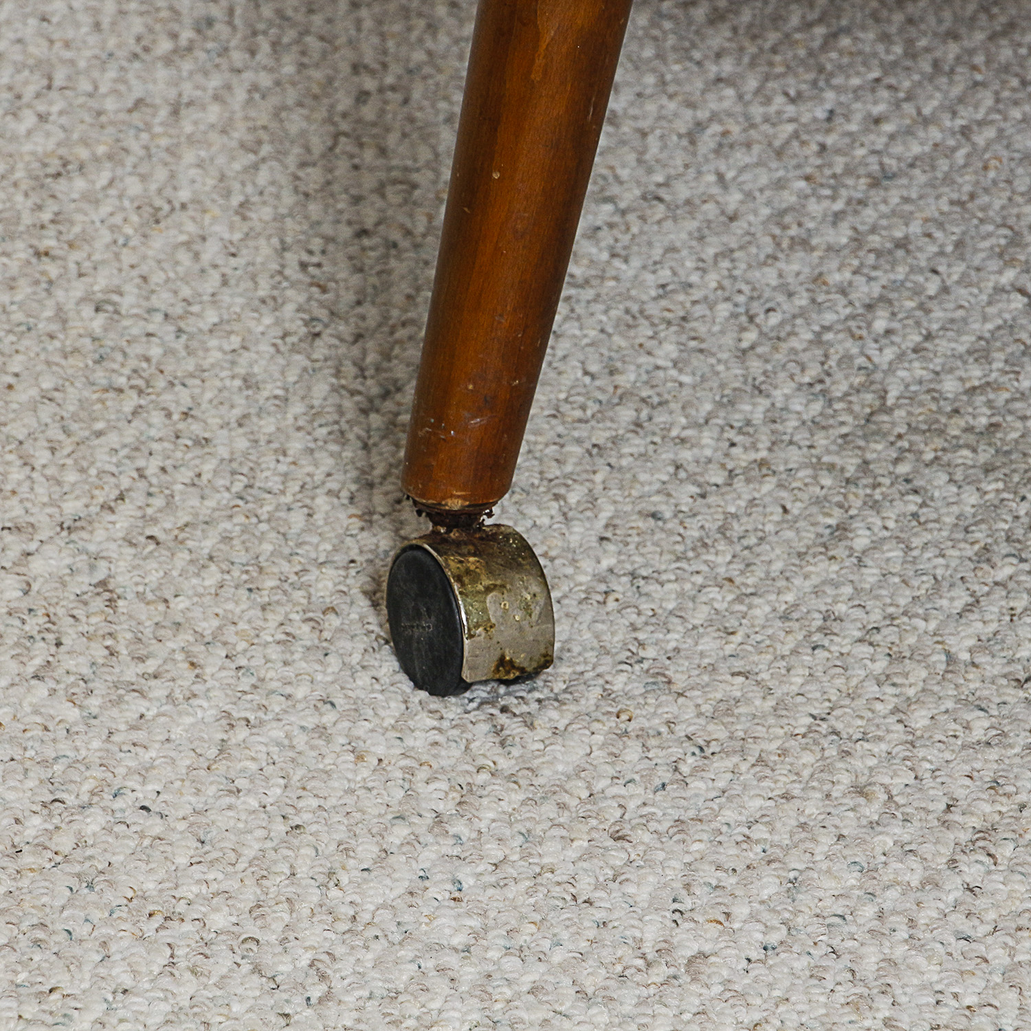 Hans Wegner "Papa Bear" Pink Upholstered Armchair and Ottoman