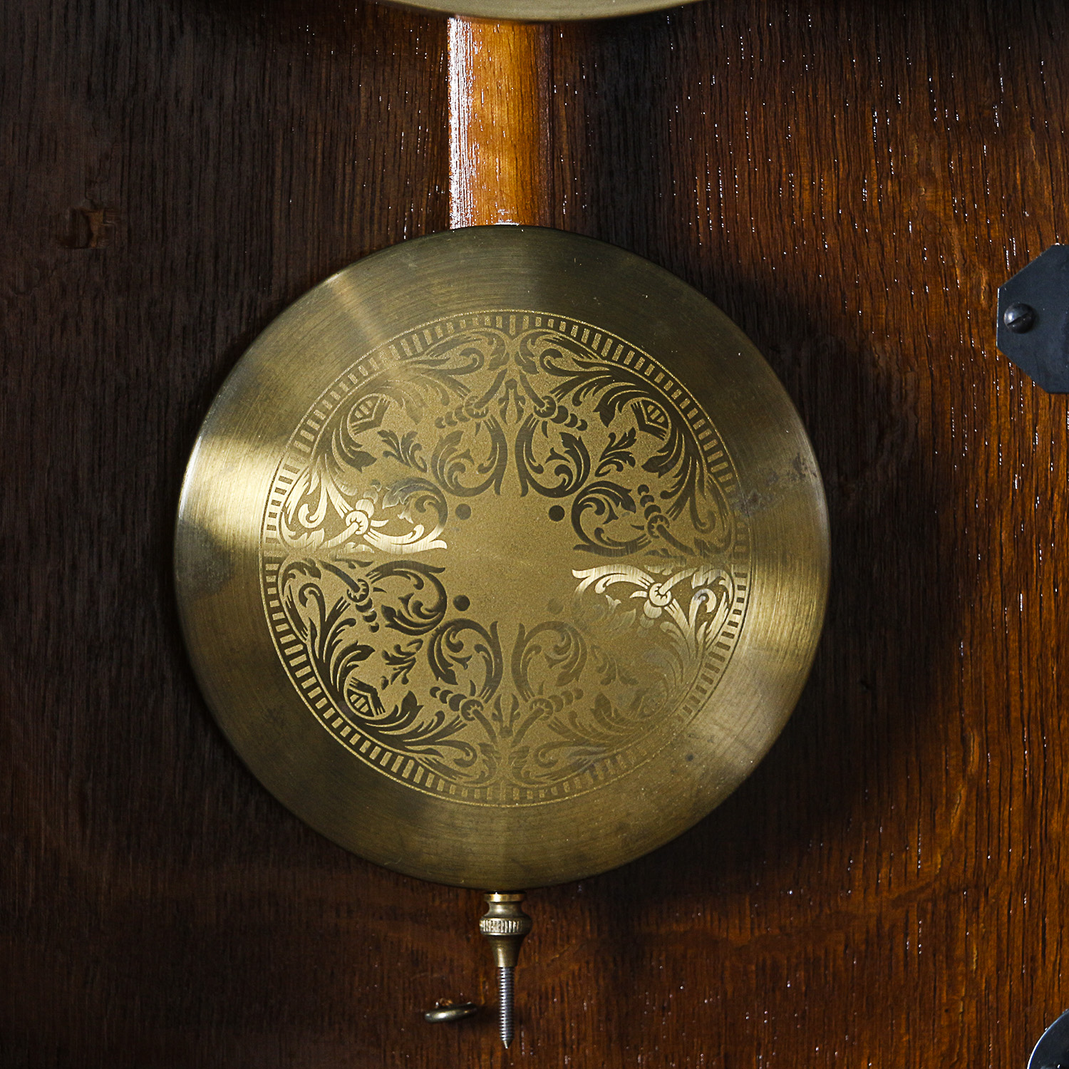 Vintage Steinbach West German Oak Wall Clock