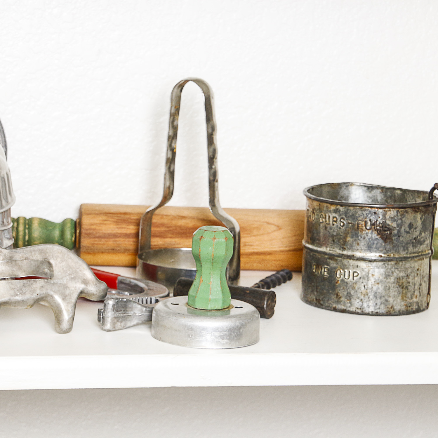 Vintage Kitchen Gadgets and Tools including National Pressure Cooker