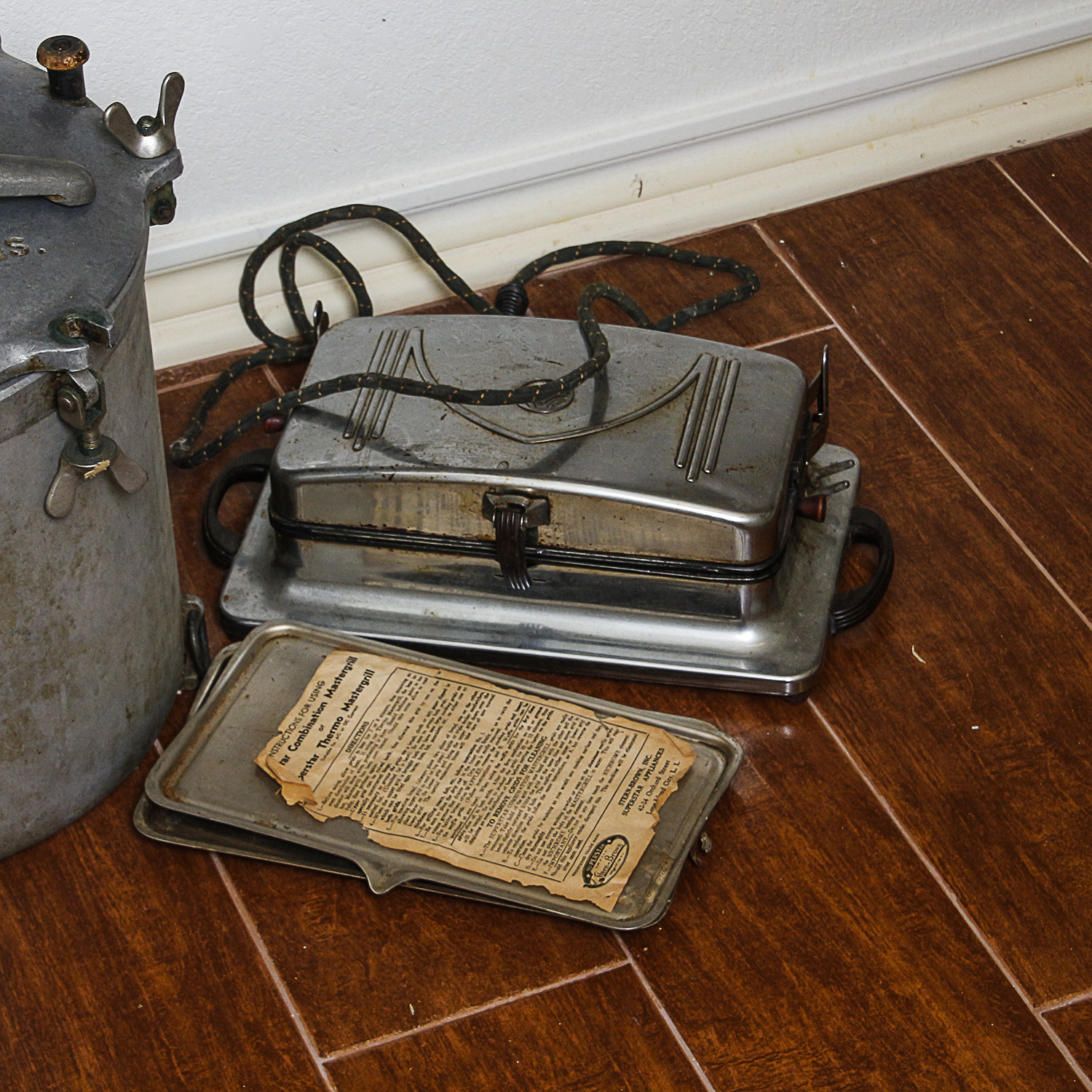 Vintage Kitchen Gadgets and Tools including National Pressure Cooker