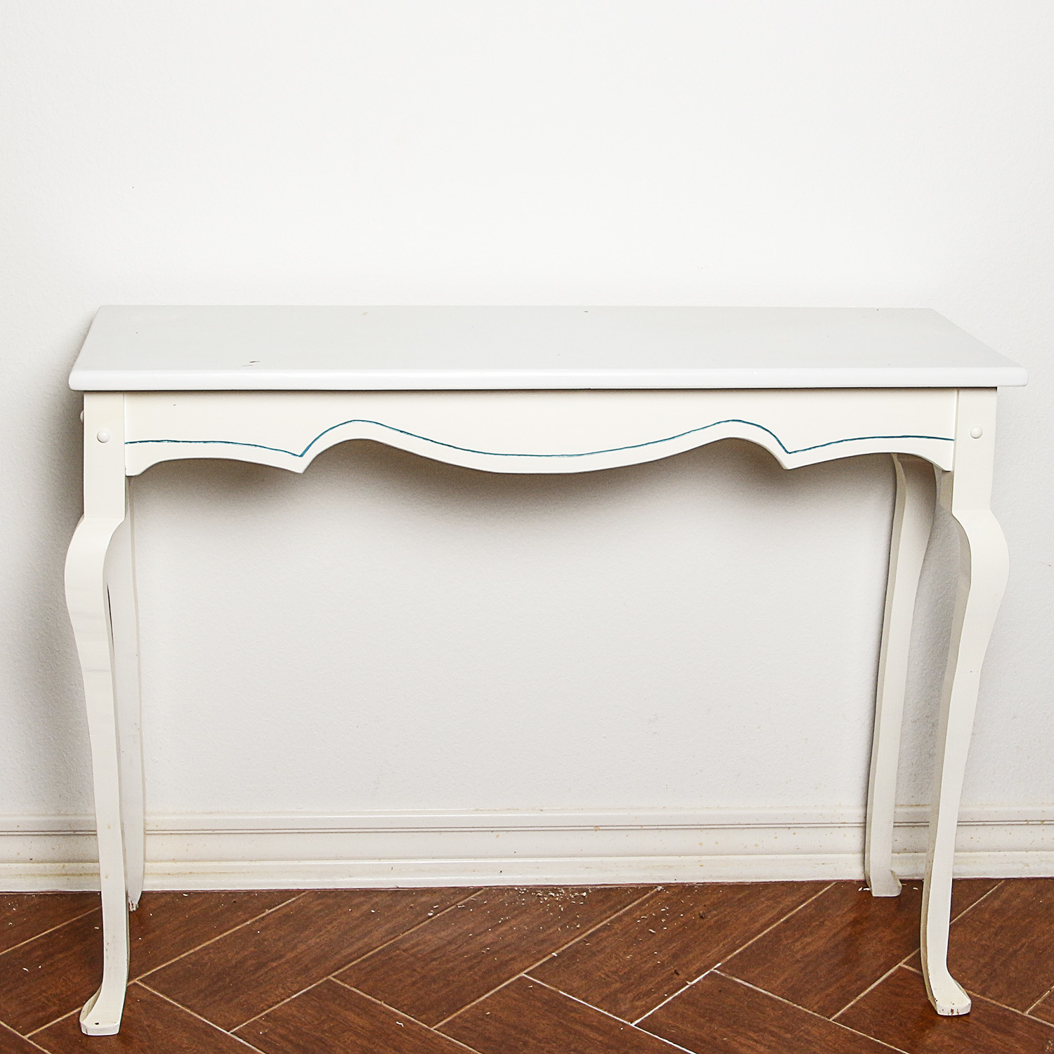 White Painted Console Table