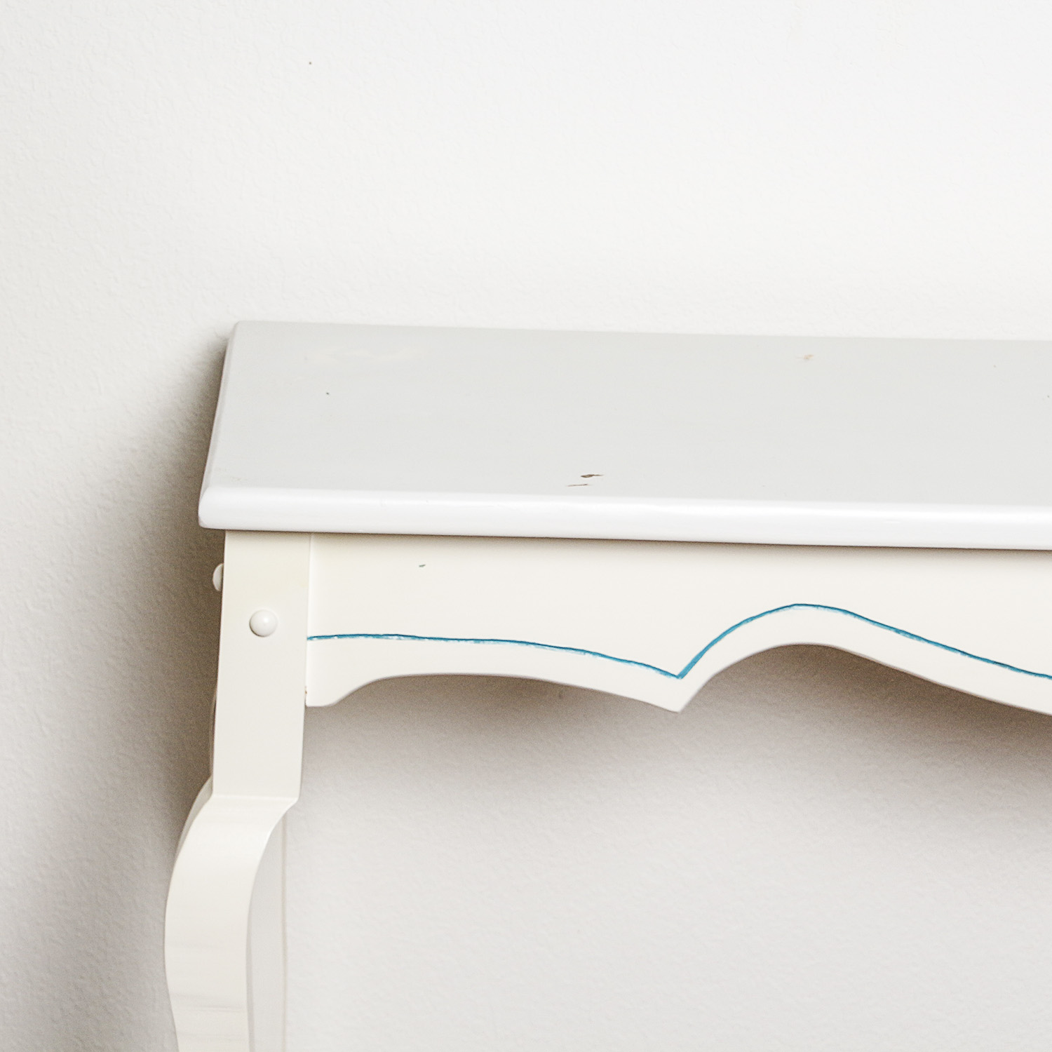 White Painted Console Table