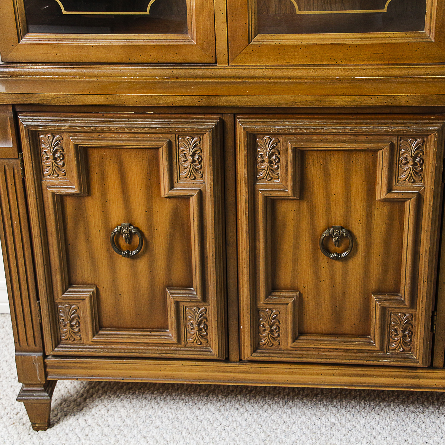 Vintage Mid-Century China Cabinet
