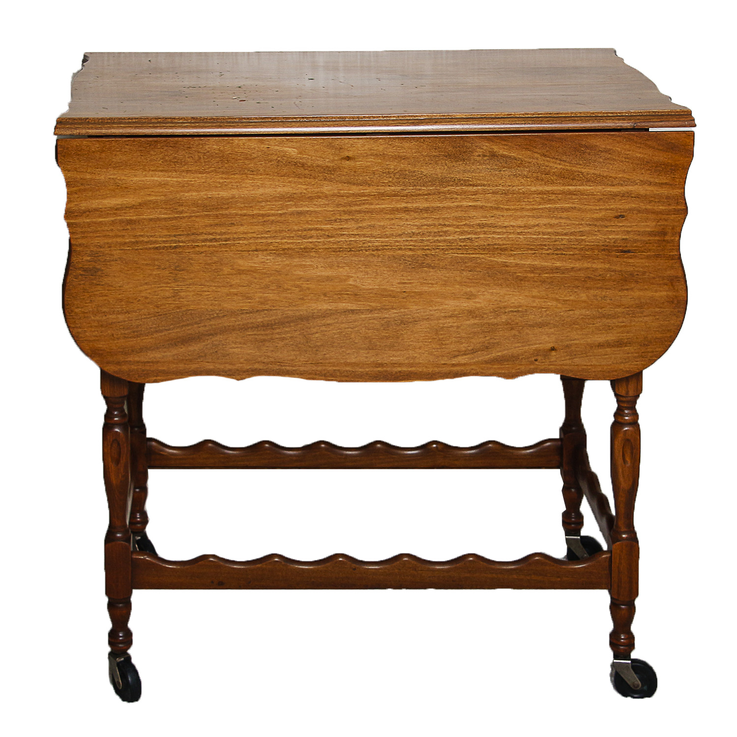 Vintage Drop Leaf Tea Cart