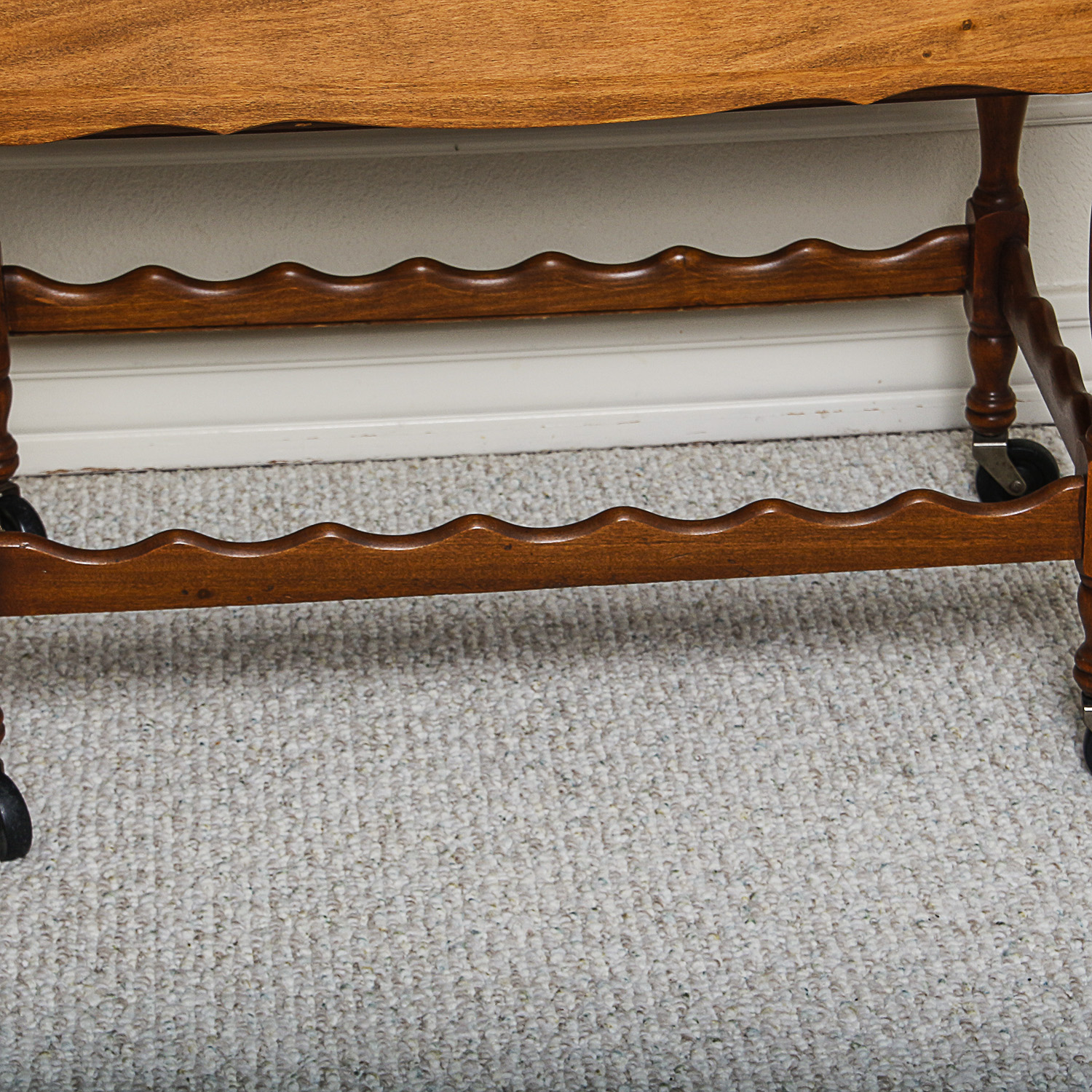 Vintage Drop Leaf Tea Cart