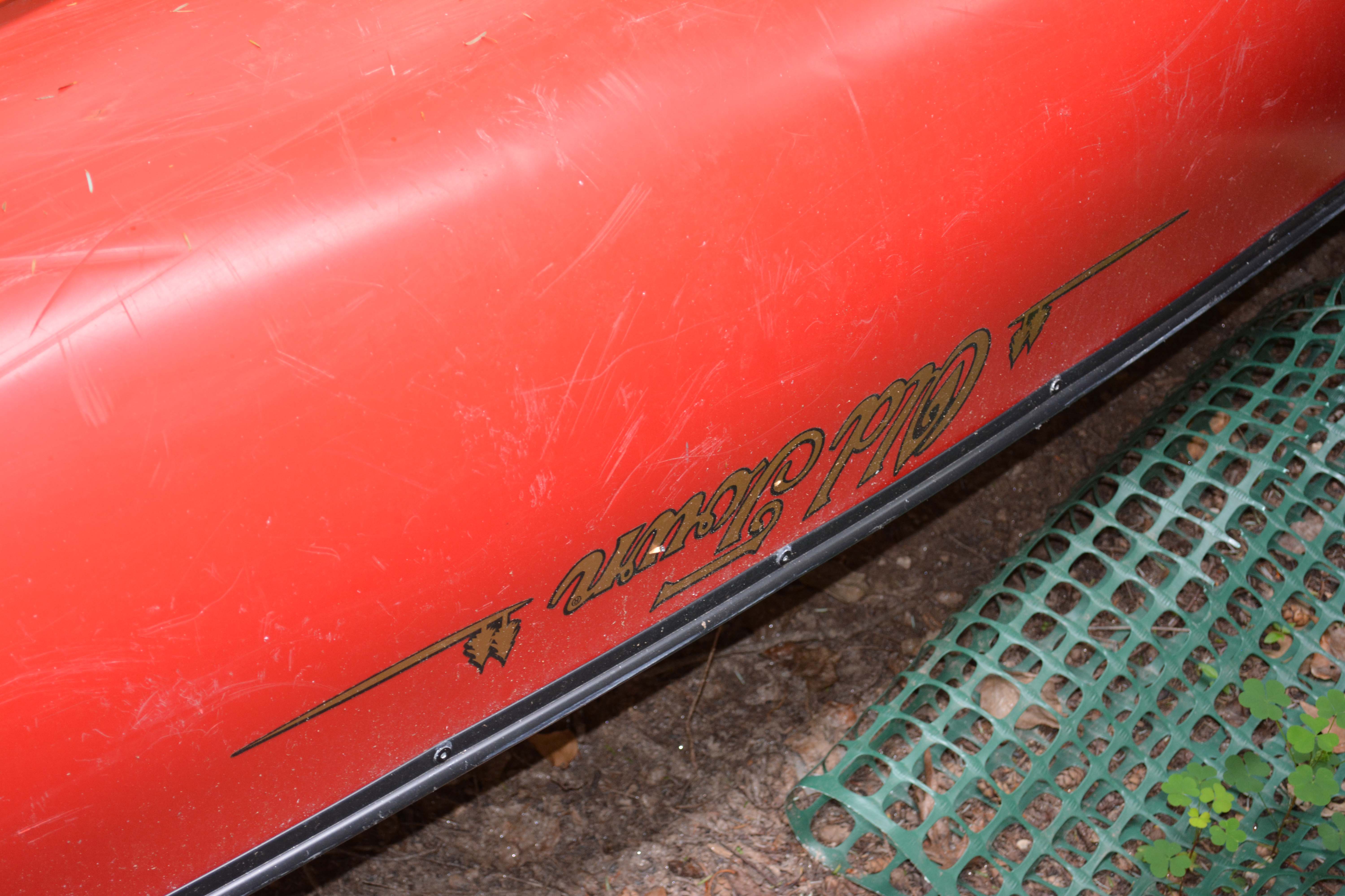 Old Town Royalex Camper Canoe with Carlisle and Bending Branches Paddles