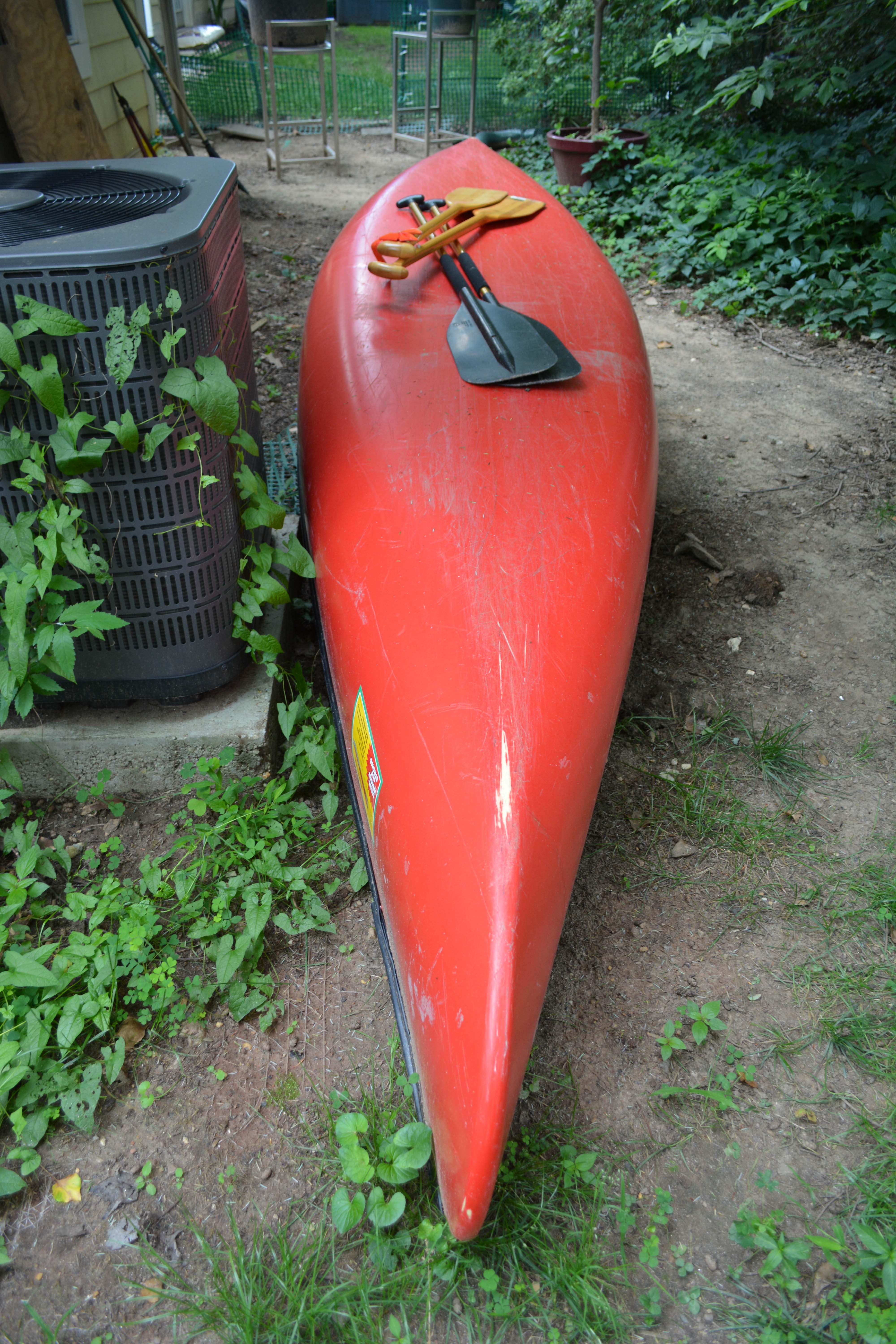 Old Town Royalex Camper Canoe with Carlisle and Bending Branches Paddles