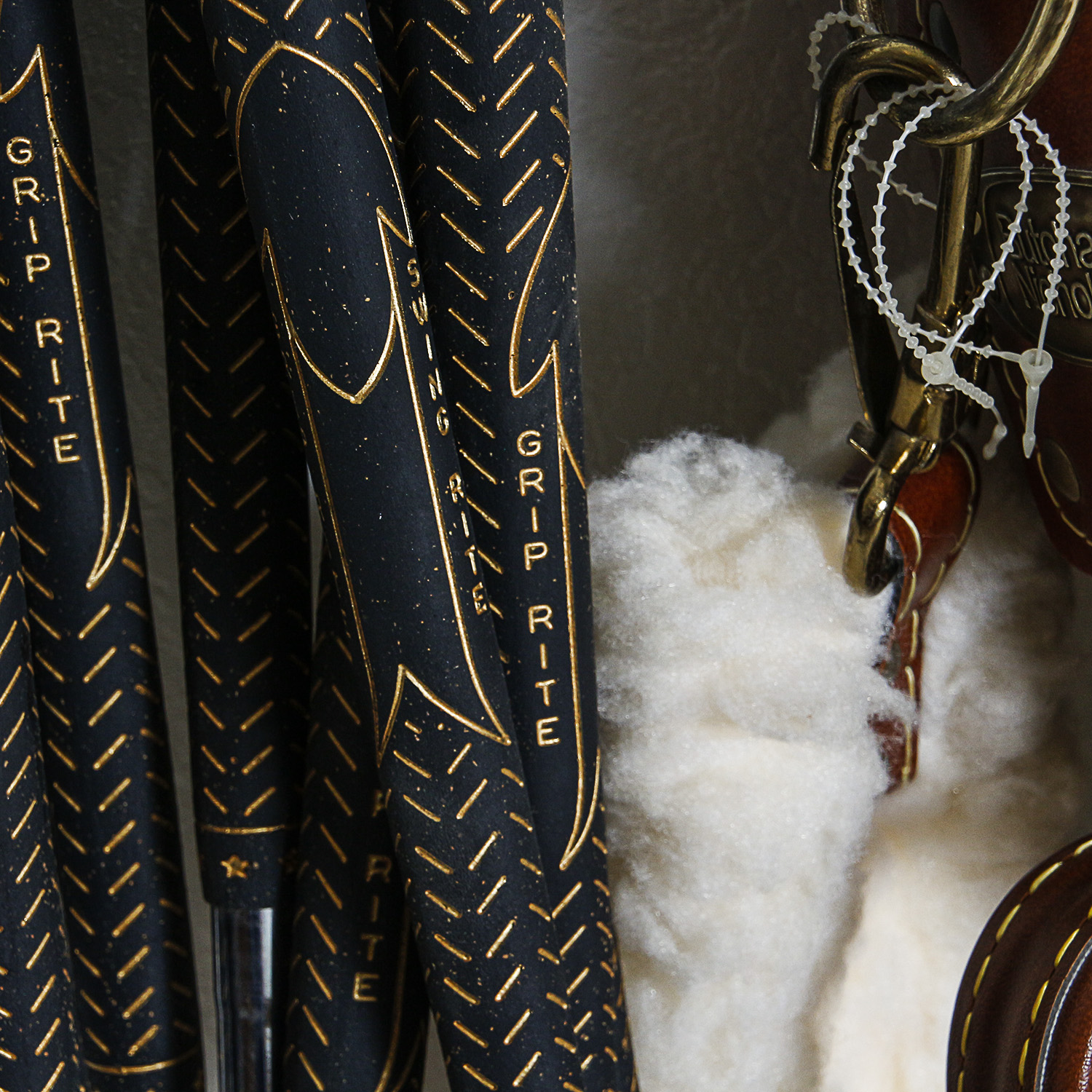 Golf Clubs, Bag and Birdie Putting Center