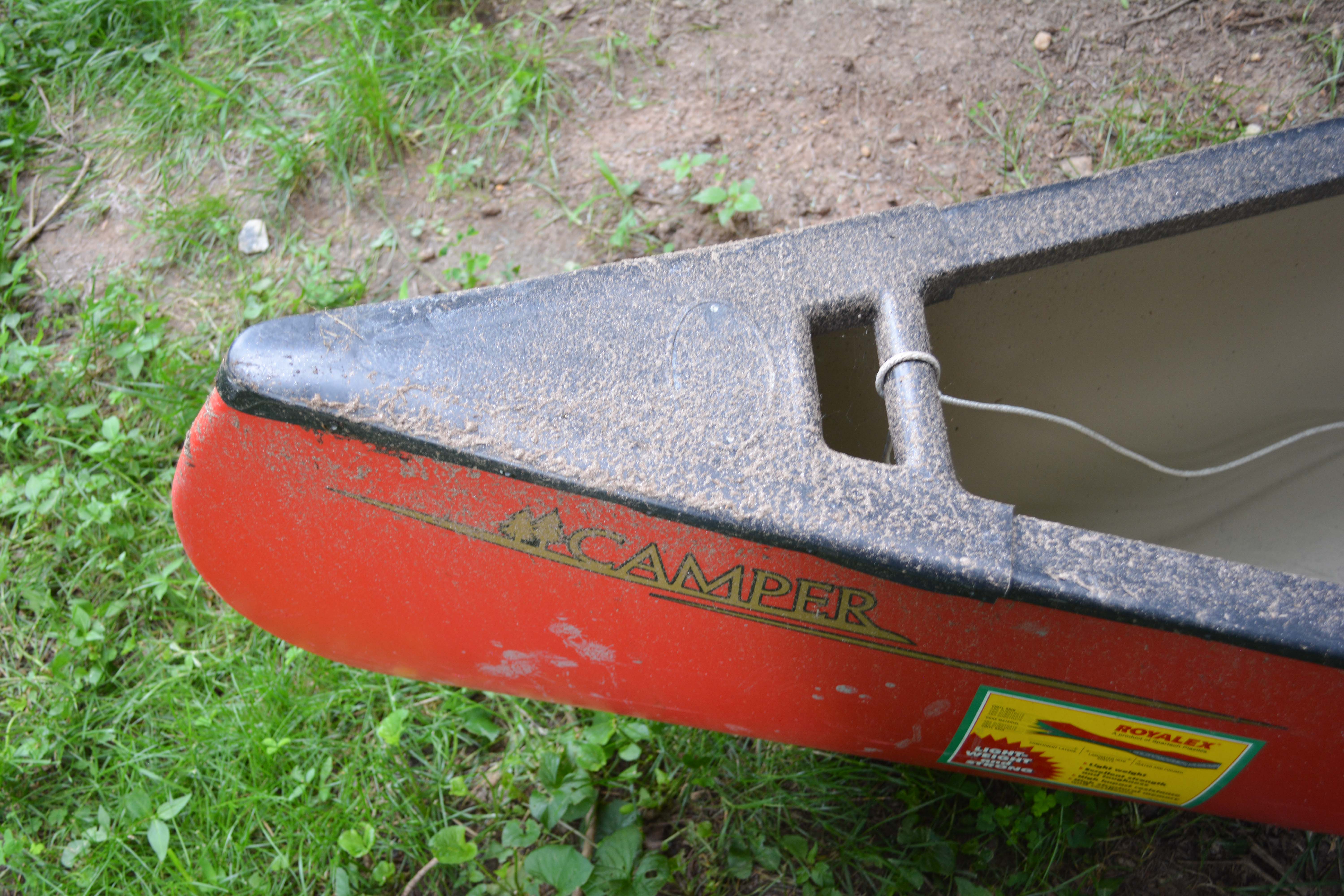 Old Town Royalex Camper Canoe with Carlisle and Bending Branches Paddles