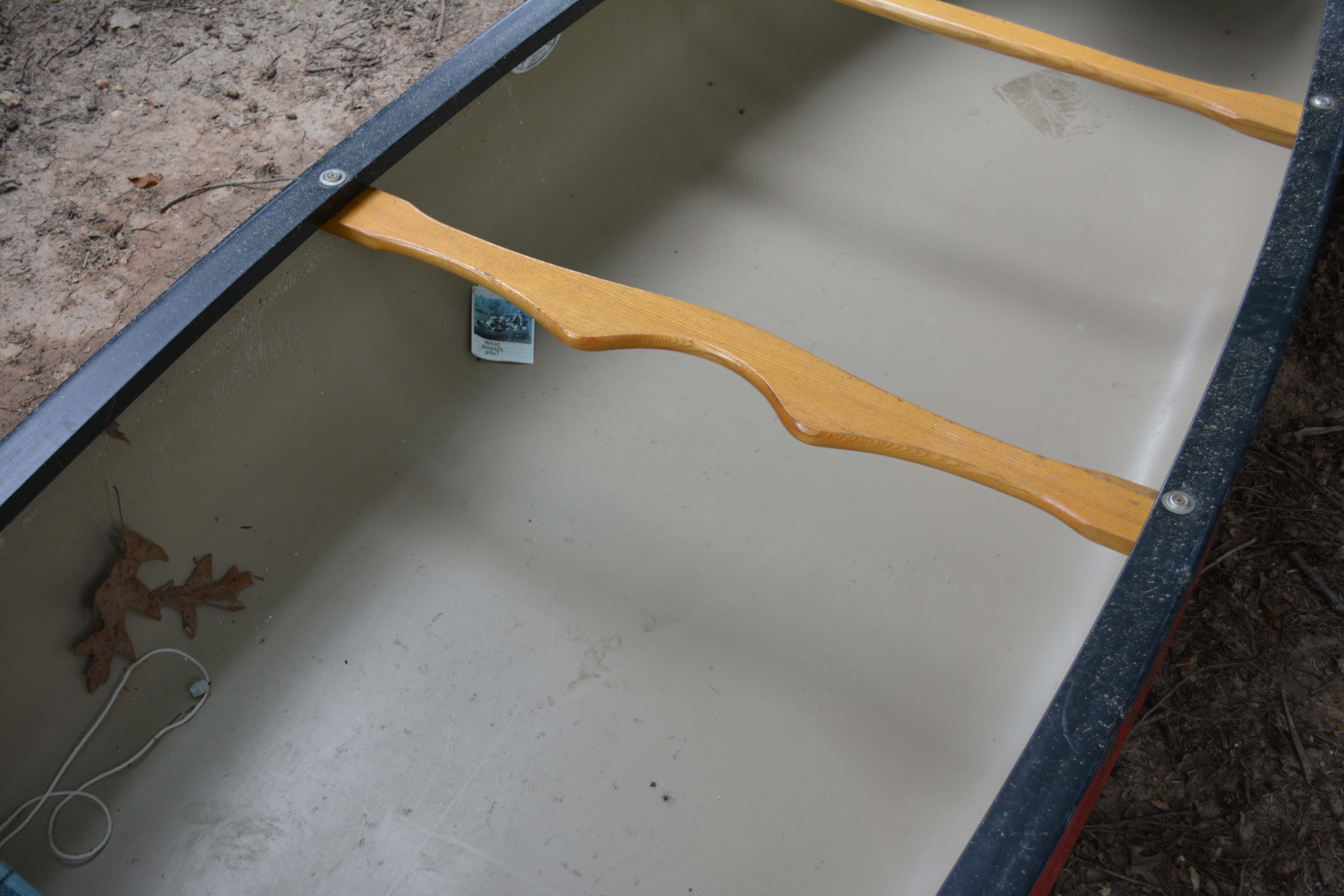 Old Town Royalex Camper Canoe with Carlisle and Bending Branches Paddles