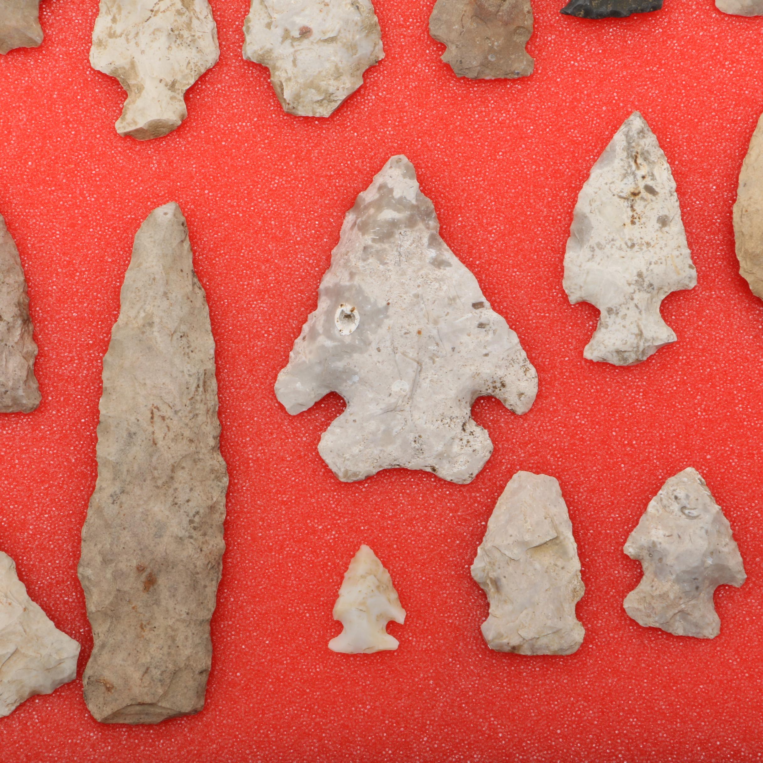 Chert Projectile Points