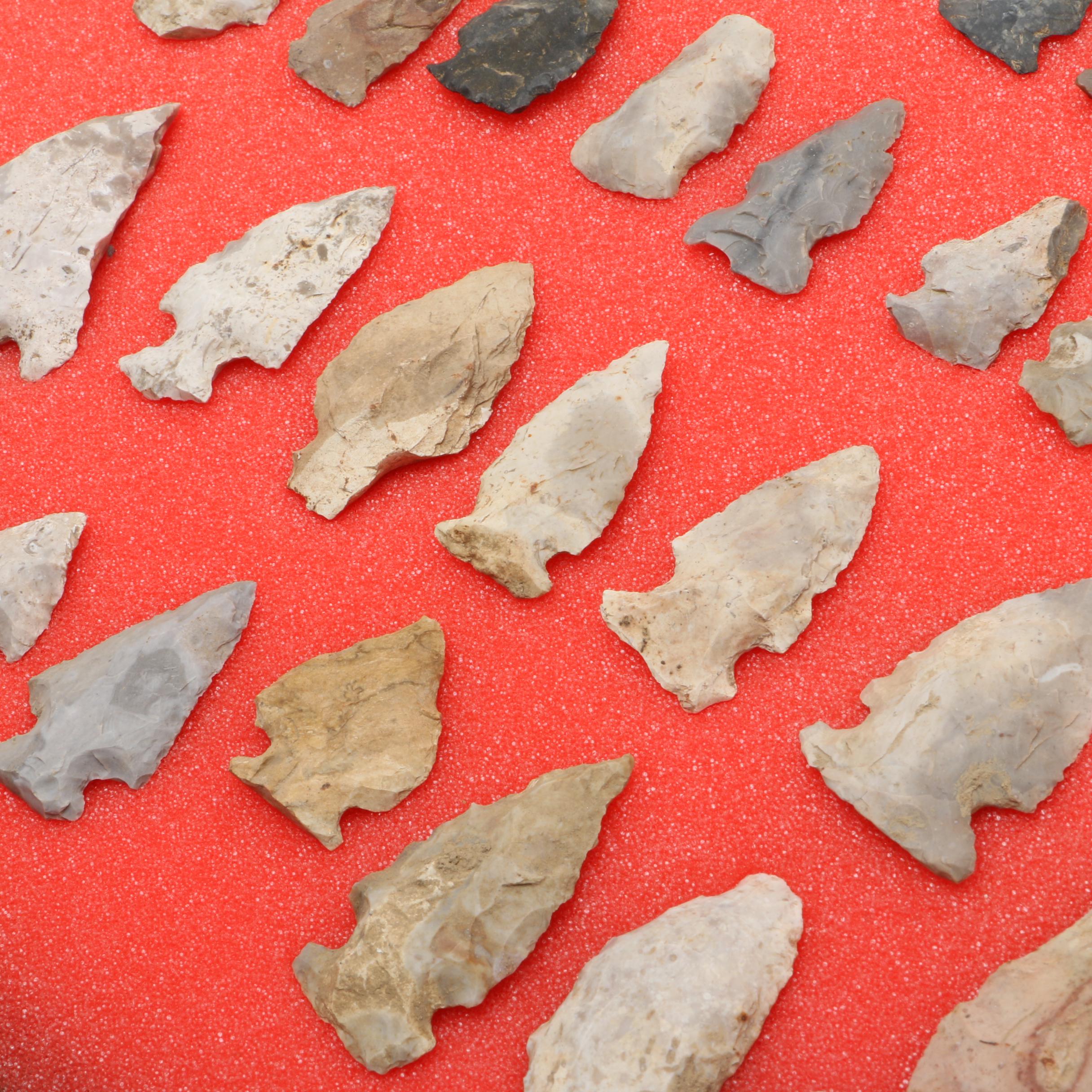 Chert Projectile Points