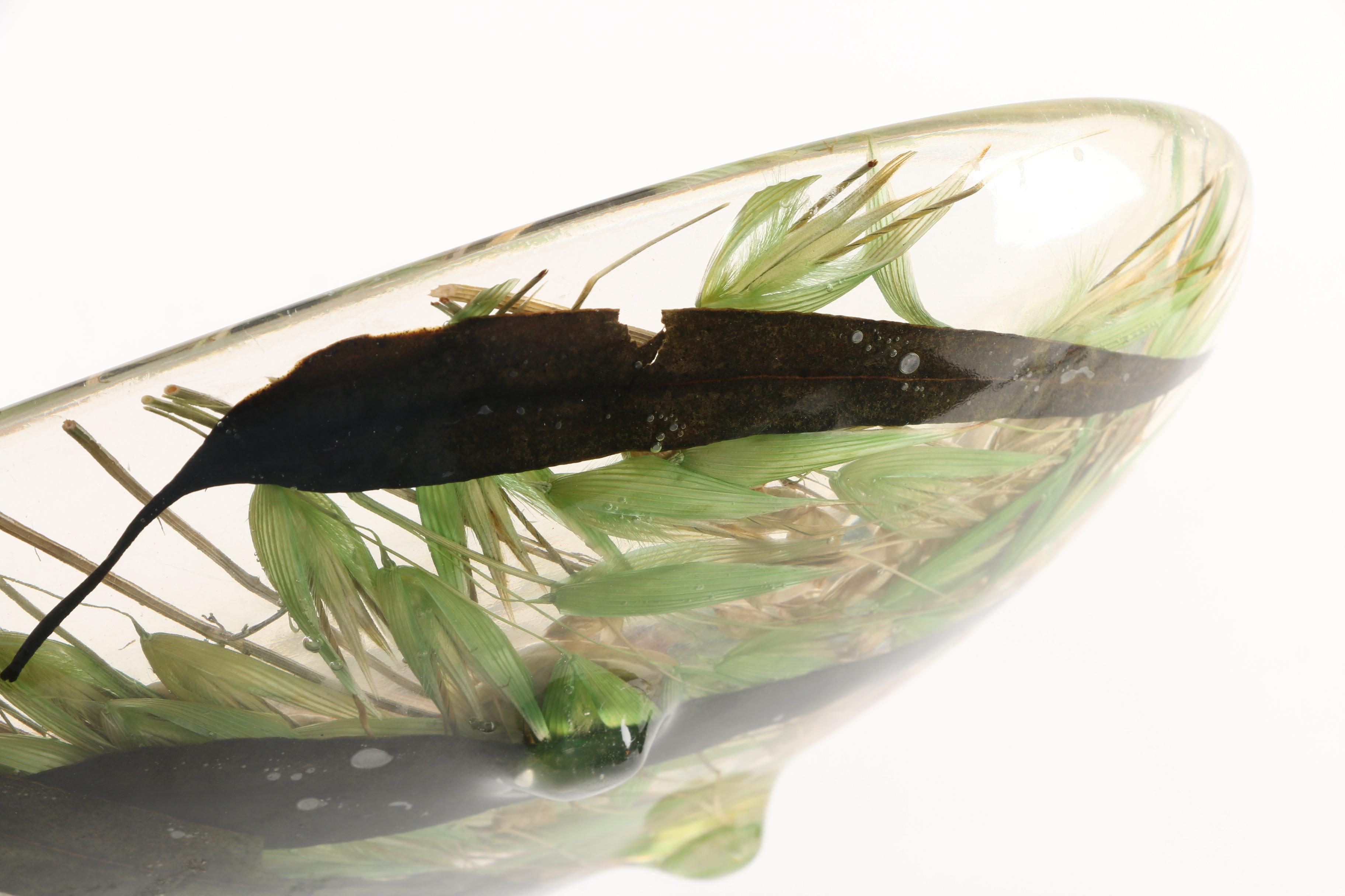 Riccardo Marzi Savannah Collection Oval Resin Plate