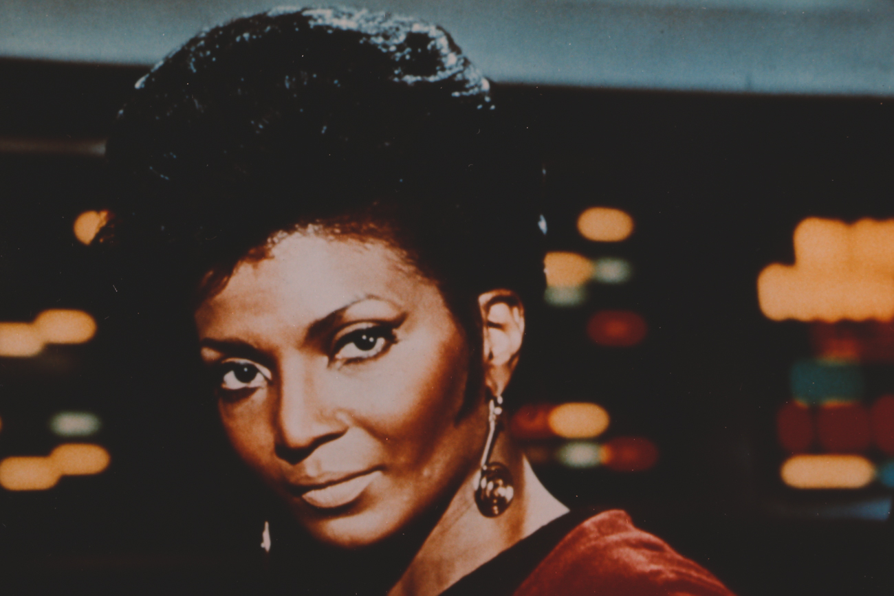 Nichelle Nichols "Lt. Uhura" Signed "Star Trek" Framed Display