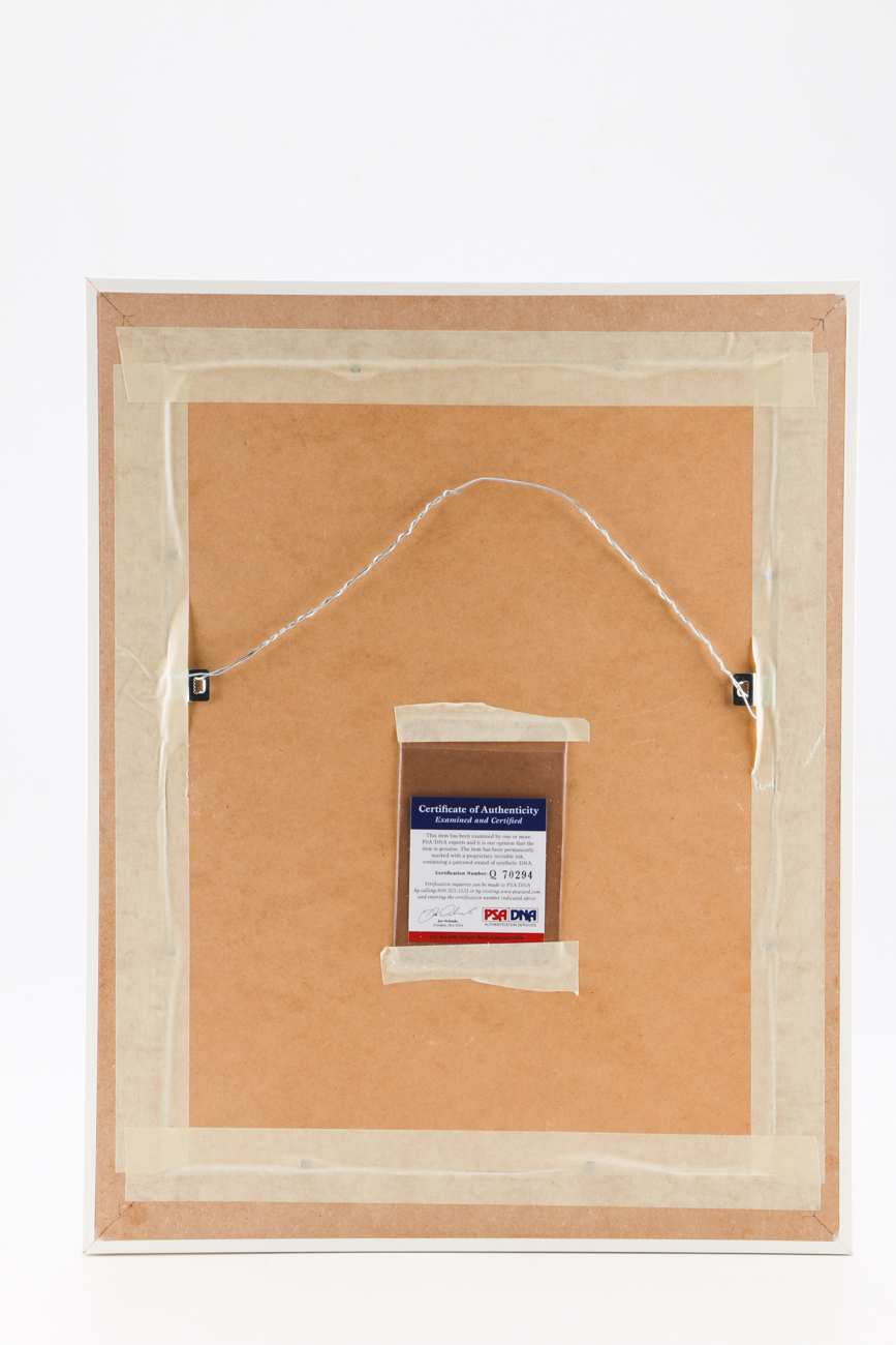 Nichelle Nichols "Lt. Uhura" Signed "Star Trek" Framed Display