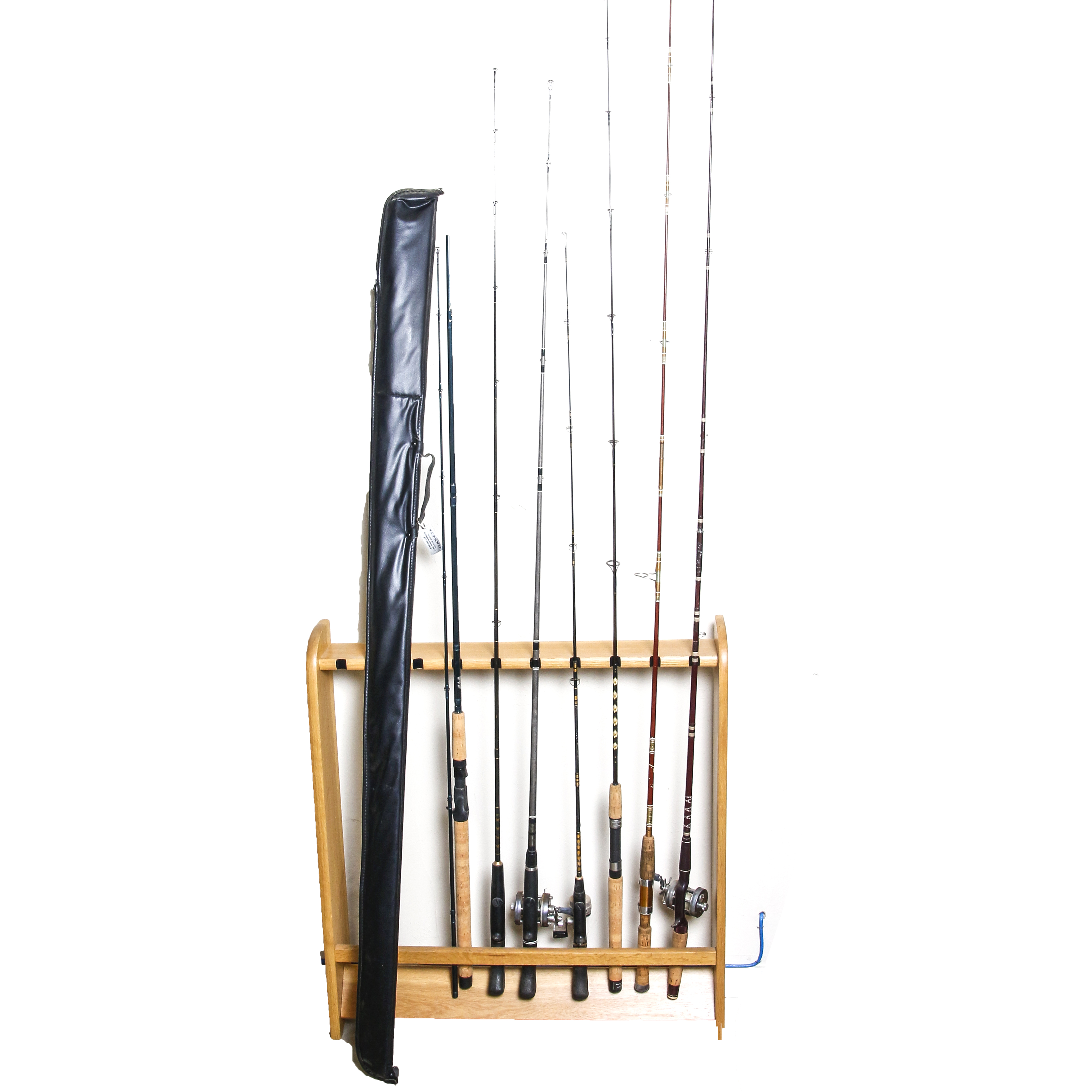 Fly Fishing Rods, Reels and Rack