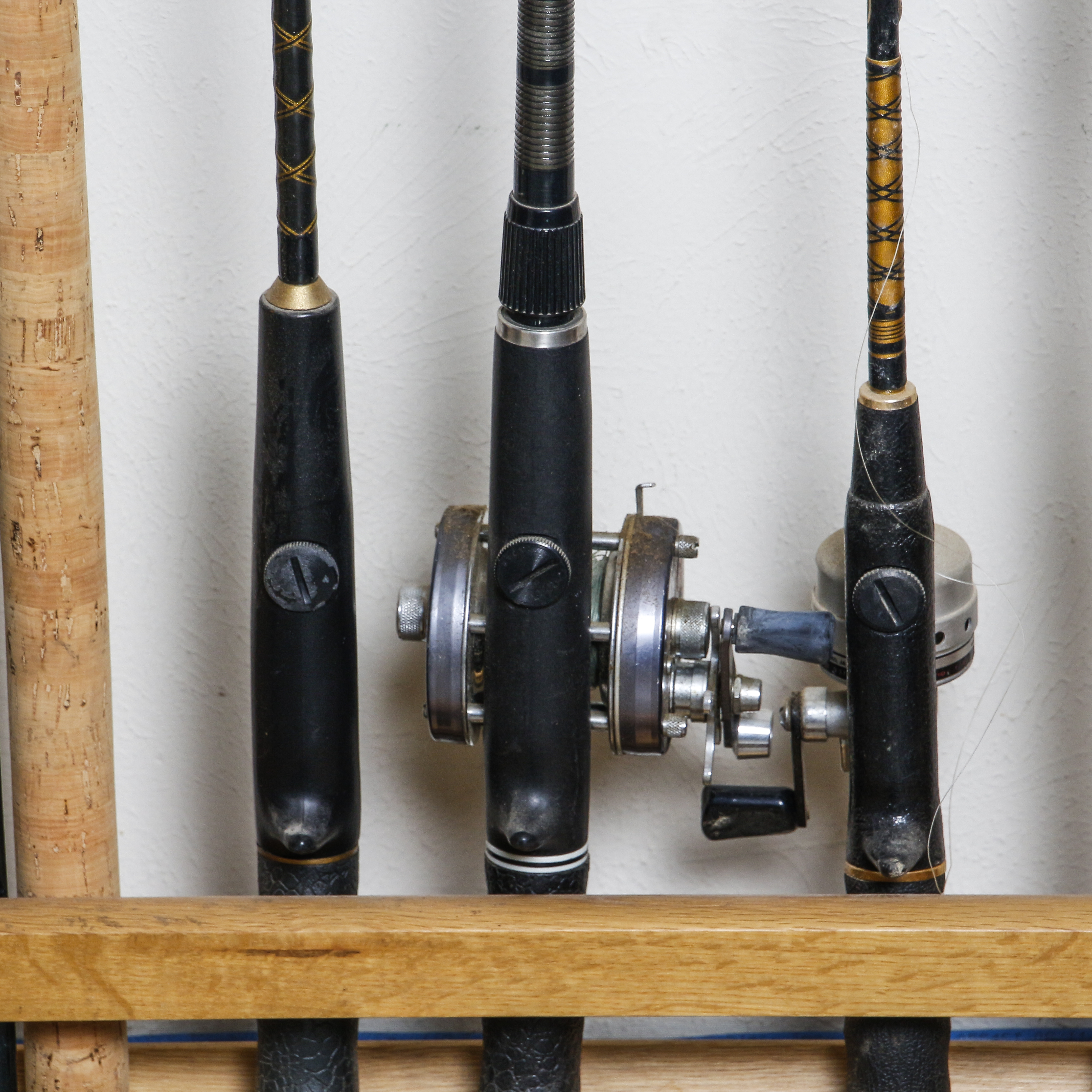 Fly Fishing Rods, Reels and Rack