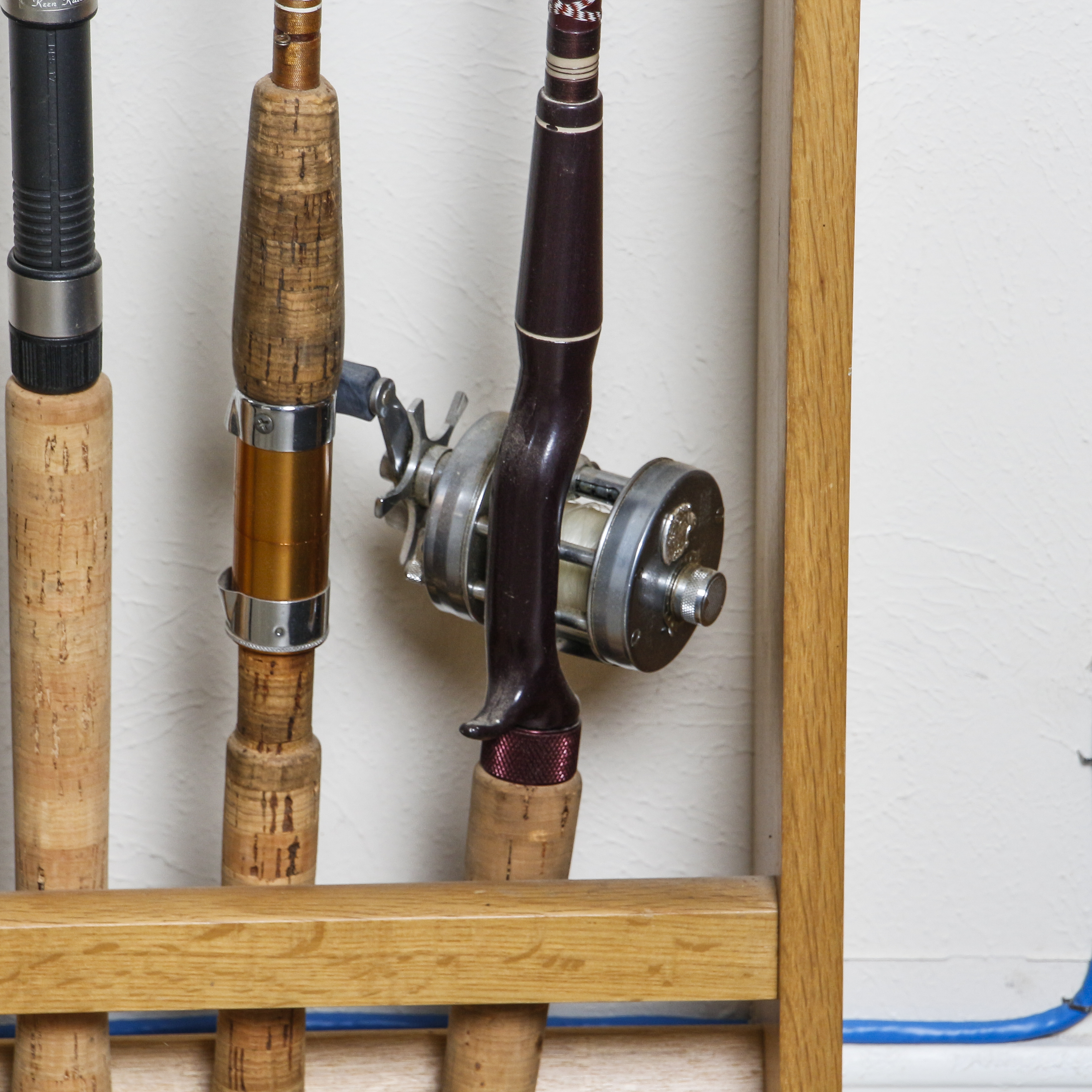 Fly Fishing Rods, Reels and Rack